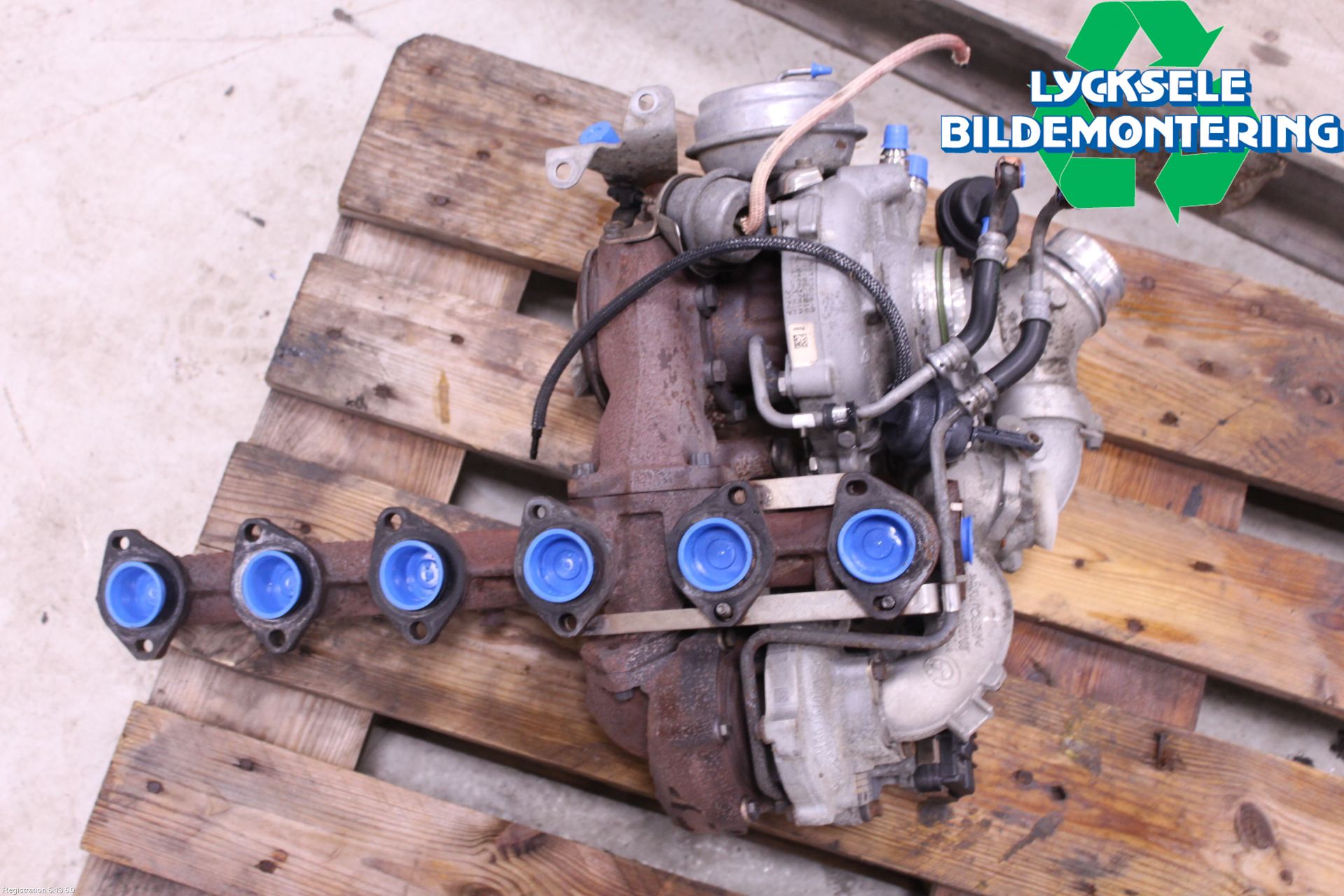 BMW 5 F10/F11/F18 09-17 Turboaggregat