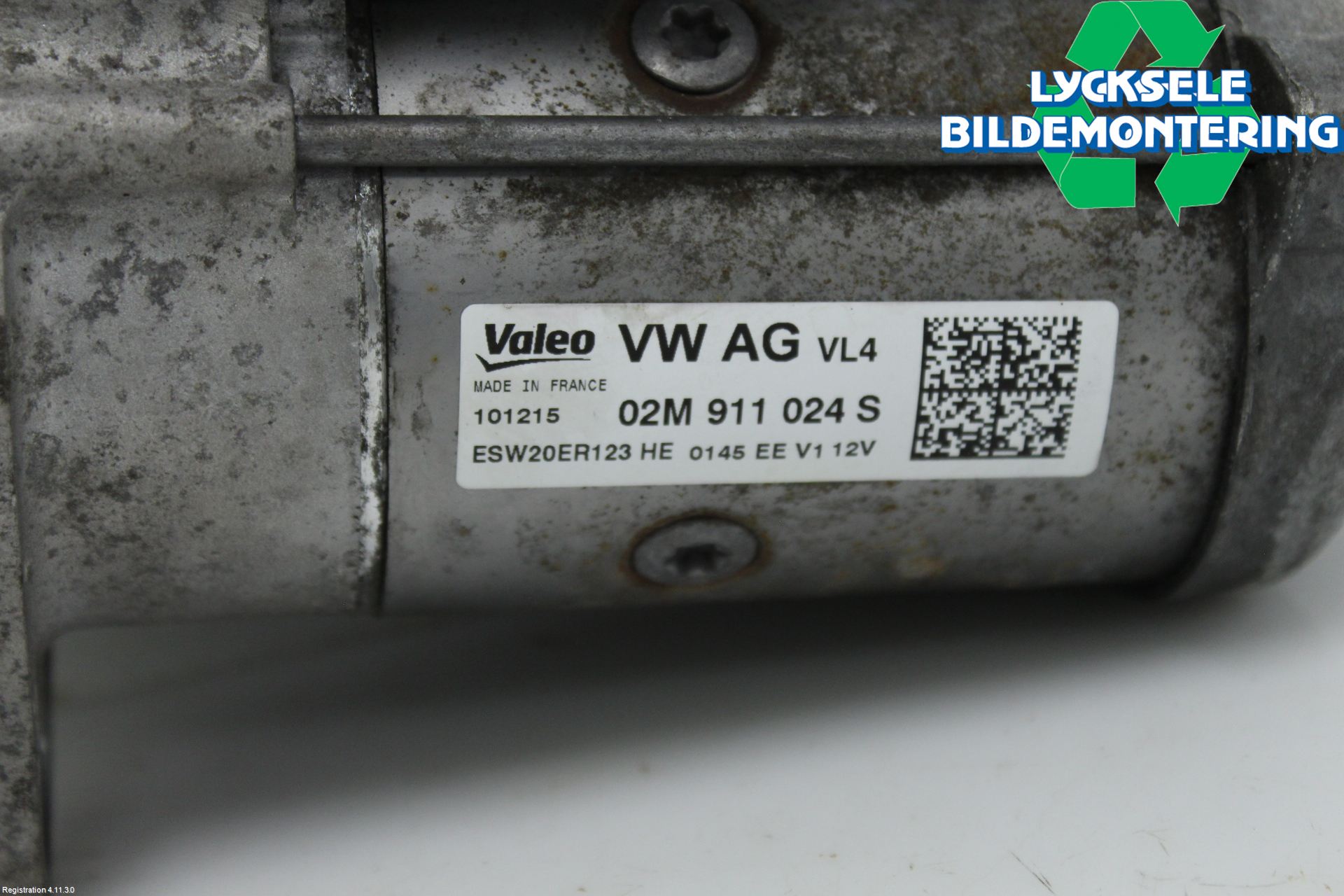 Audi A3/S3 8V 13-20 Startmotor Diesel