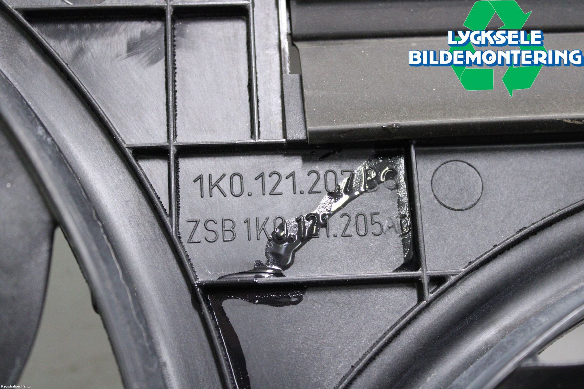 Volkswagen VW PASSAT 05-11 Kylfläkt El