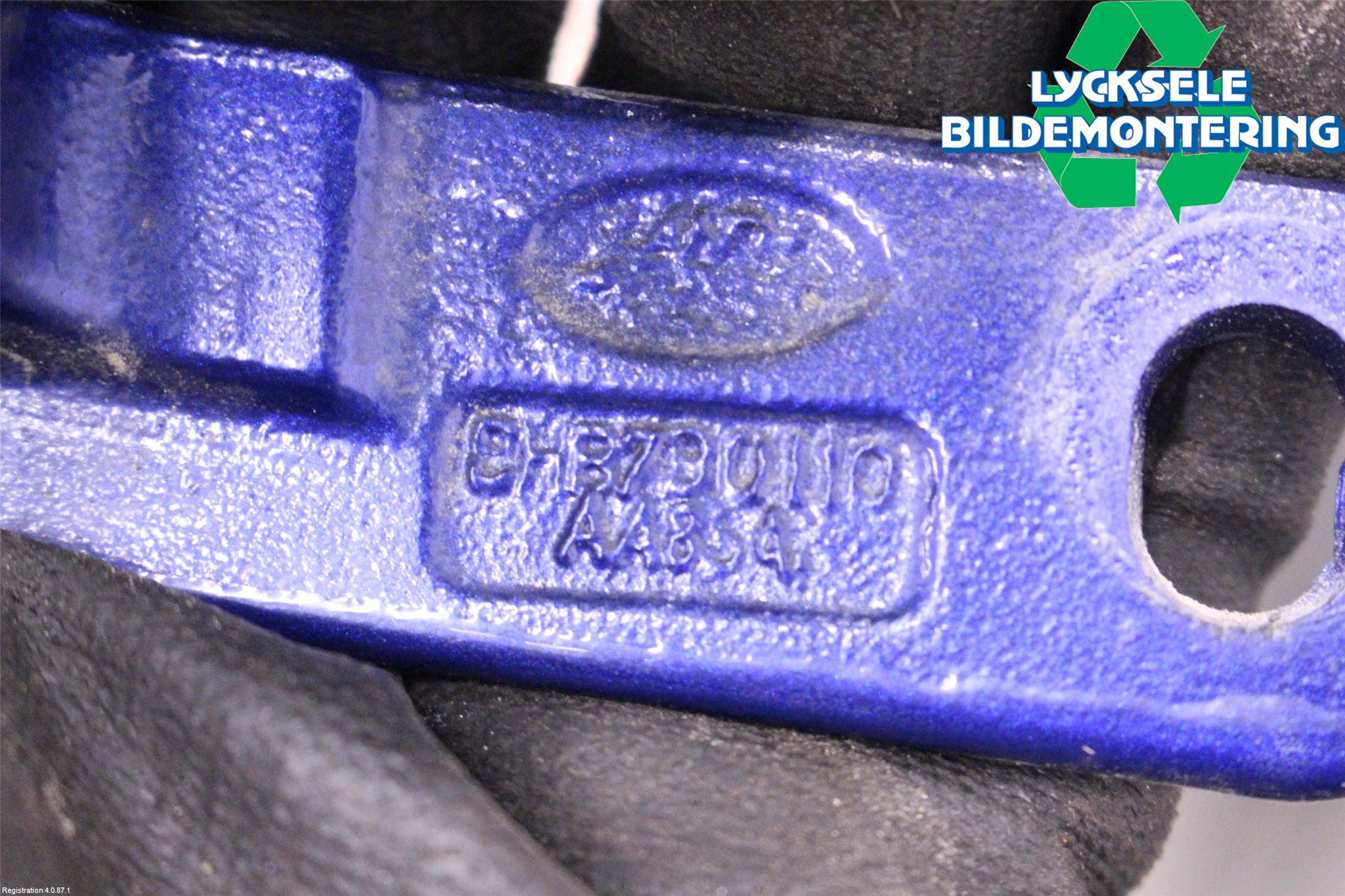 Landrover RANGE ROVER SPORT (L320) 10-13 Bakluckegångjärn Vä