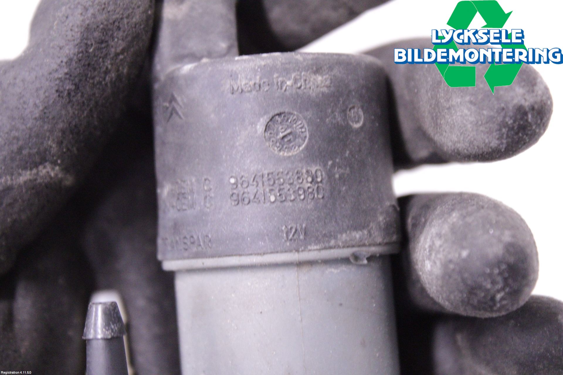 Nissan QASHQAI 10-14 Spolarpump Vindruta