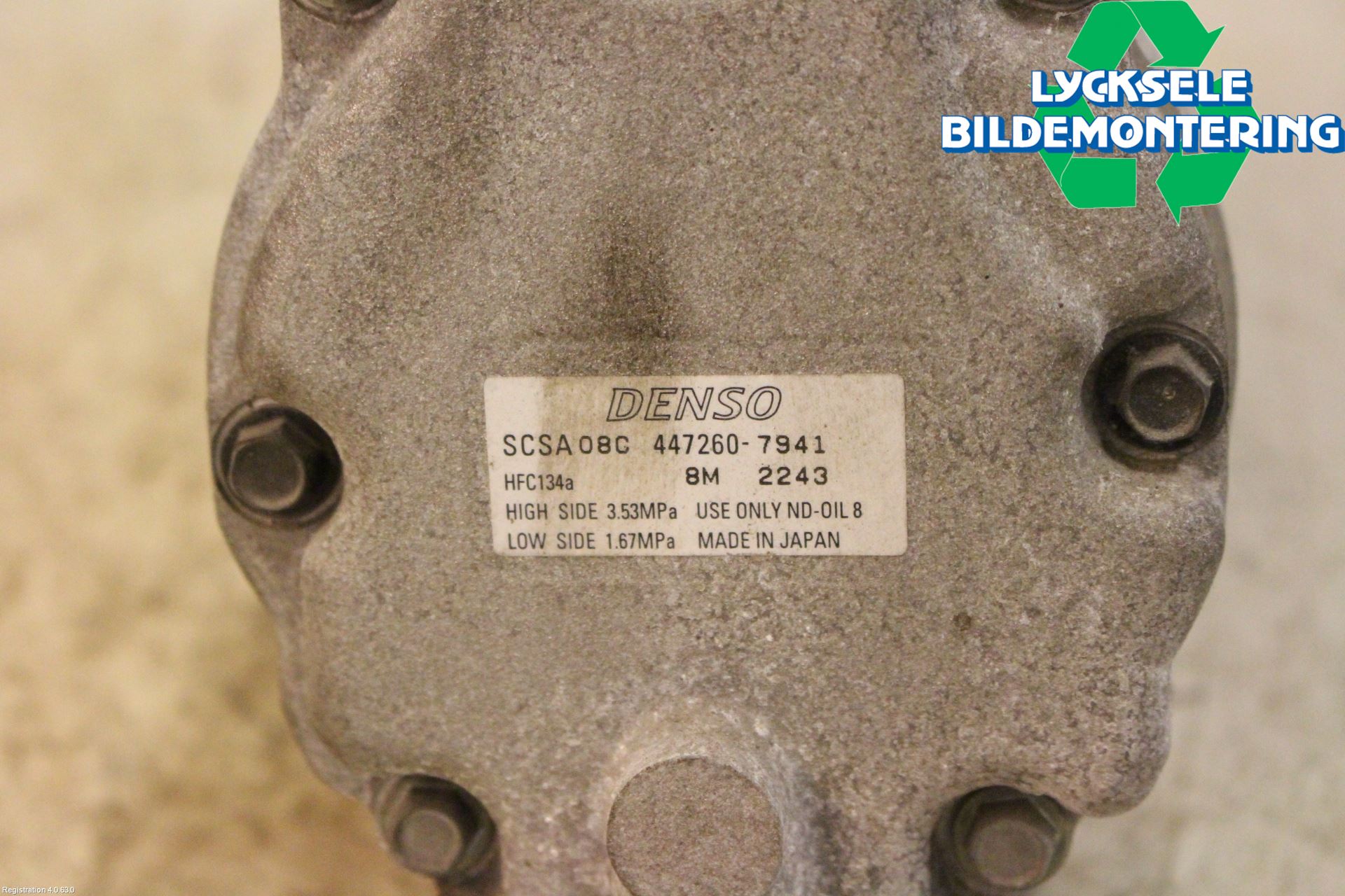 Subaru LEGACY 10-14 Ac Kompressor