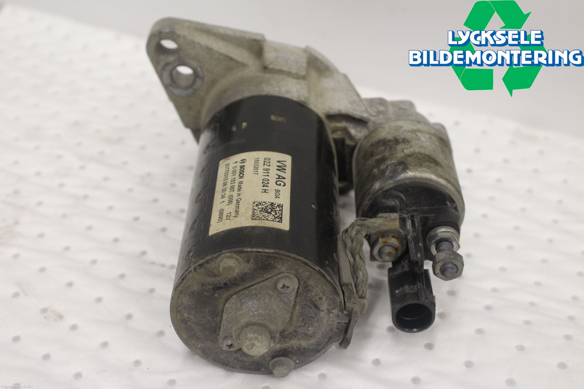 Volkswagen VW CADDY 16-20 Startmotor Diesel