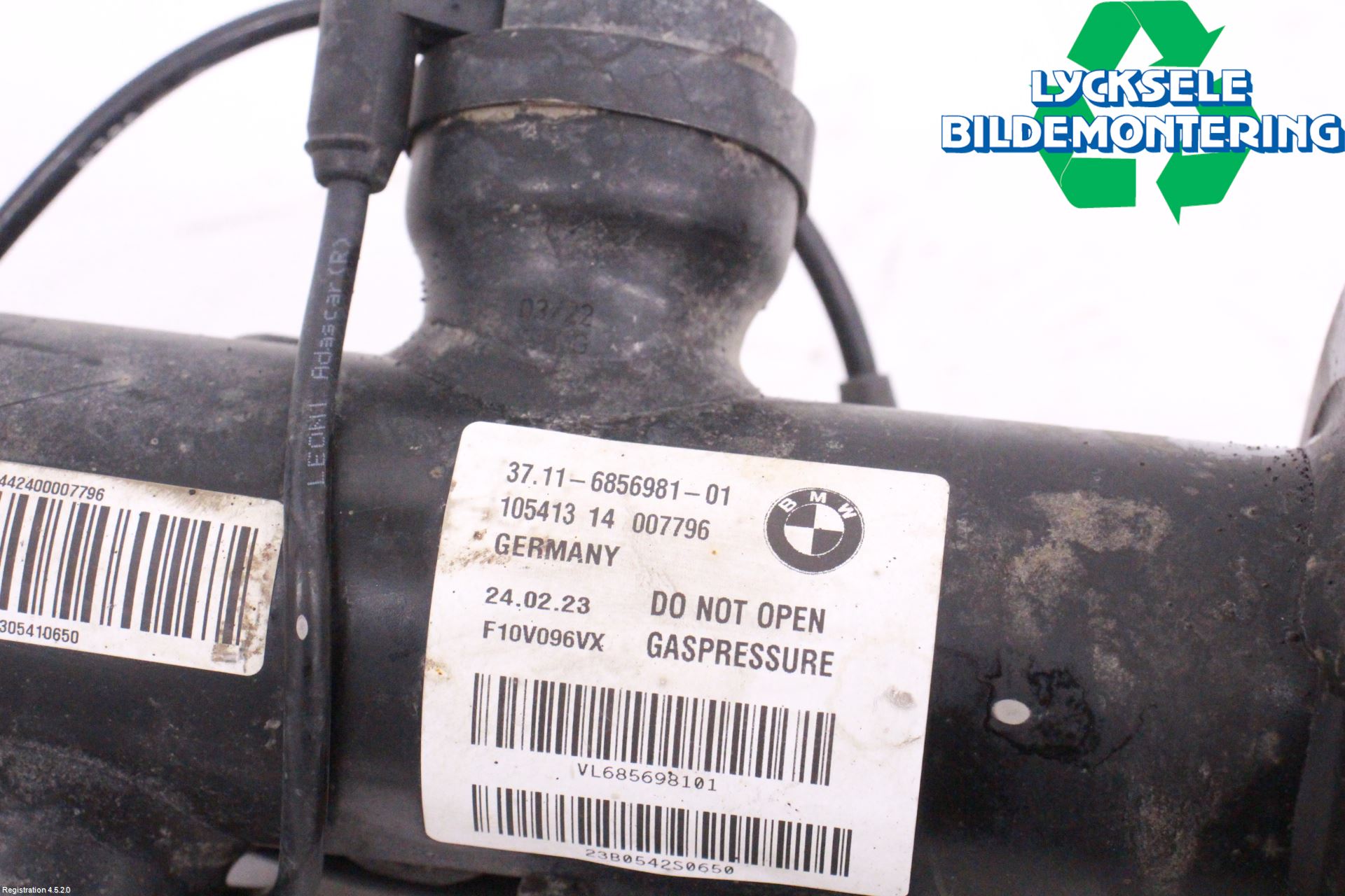 BMW 5 F10/F11/F18 09-17 Fjäderben Fram Vänster