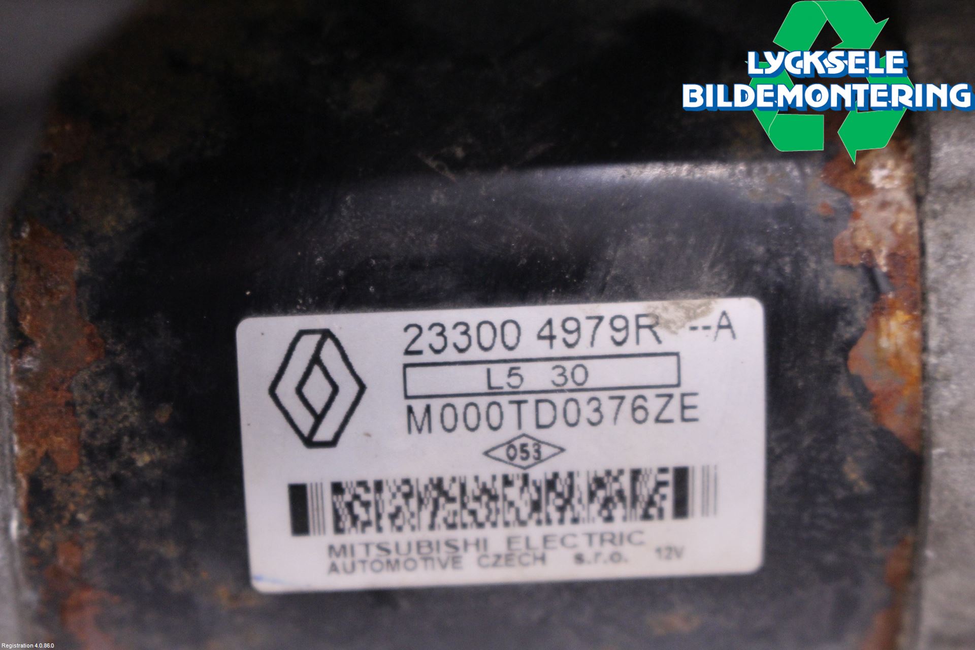 Nissan QASHQAI 14-17 Startmotor