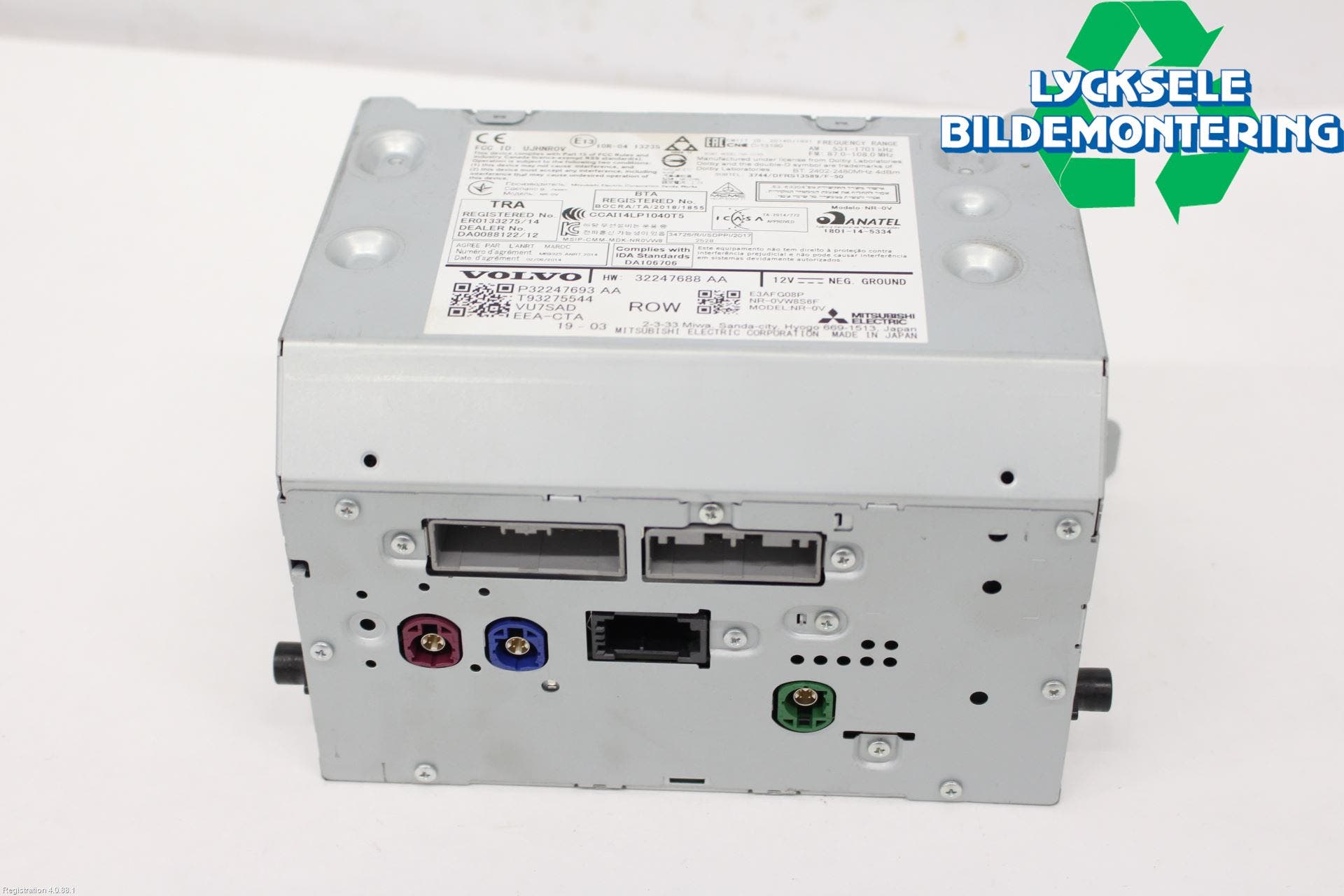 Volvo V90 CROSS COUNTRY 17->> Cd Radio - Multimediapanel