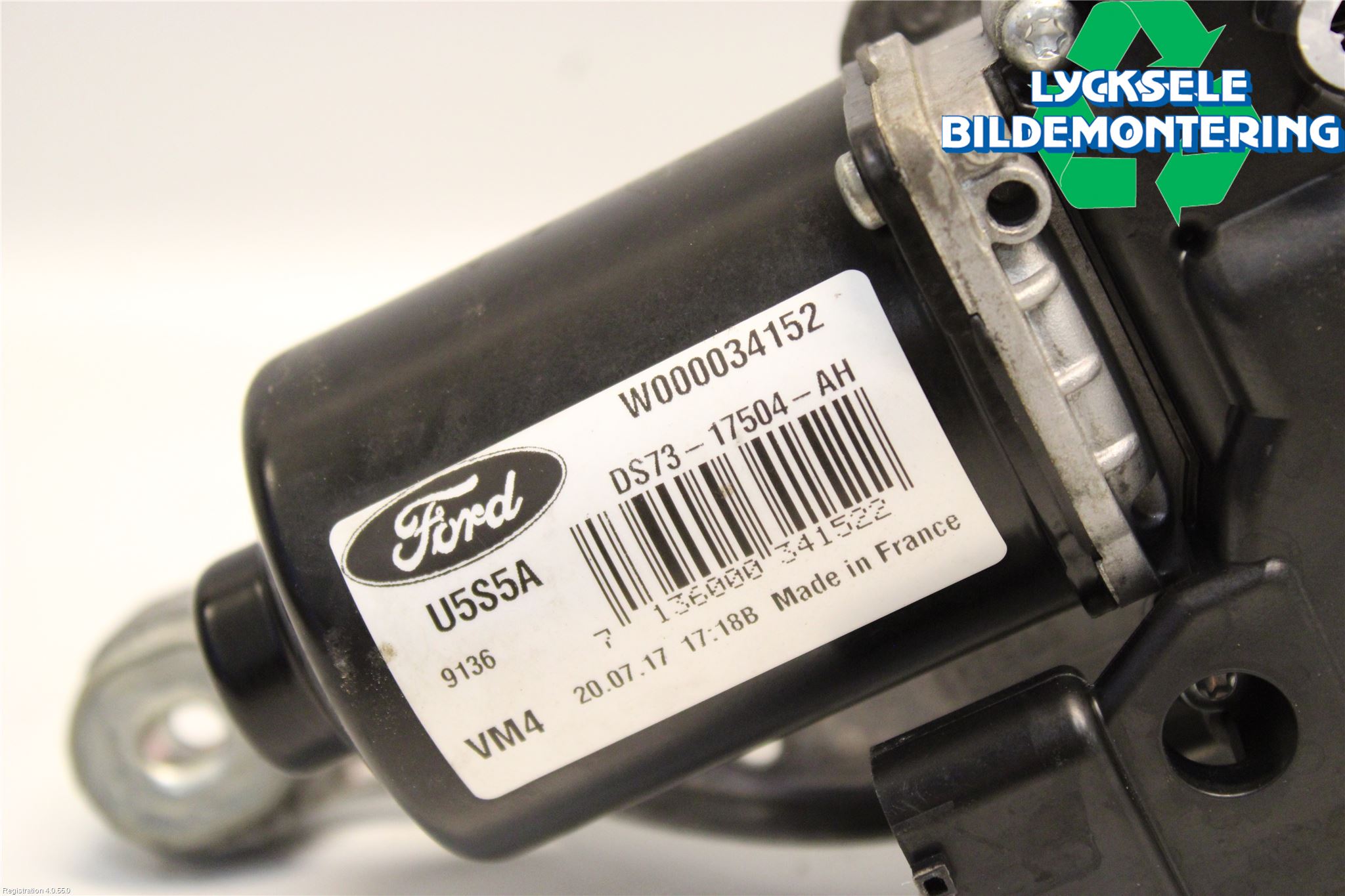 Ford MONDEO 15-22 Torkarmotor Vindruta