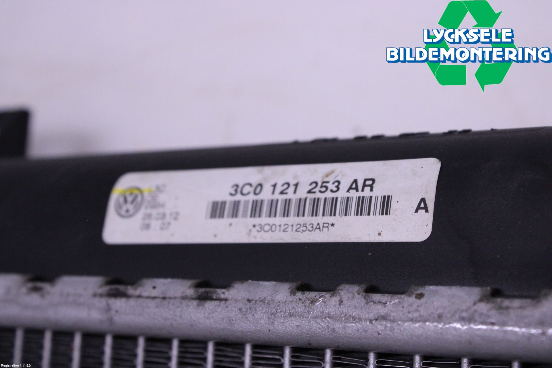 Volkswagen VW PASSAT 11-14 Kylare Aut