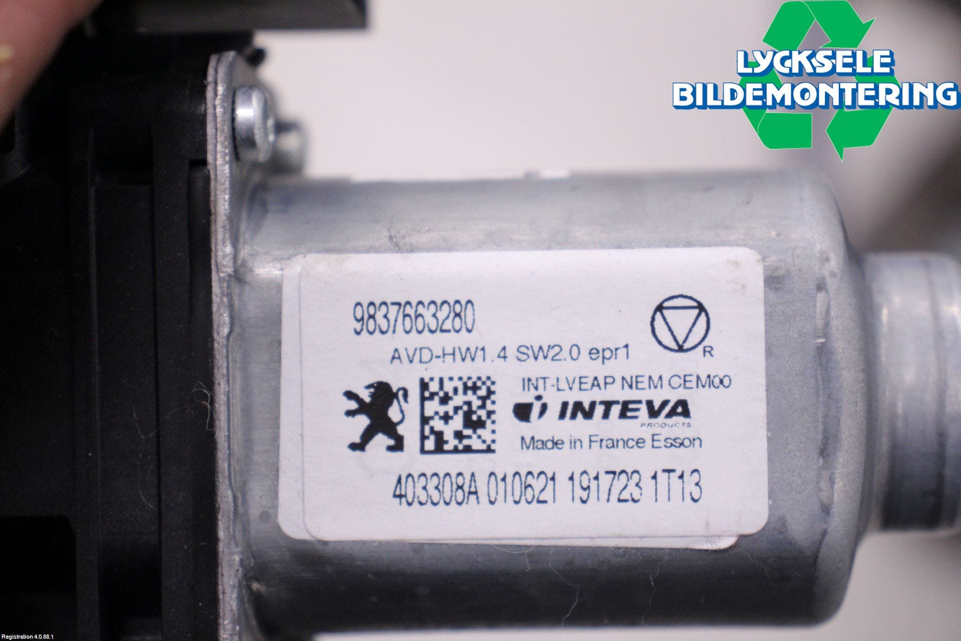 Peugeot 508 19- Fönsterhissmotor