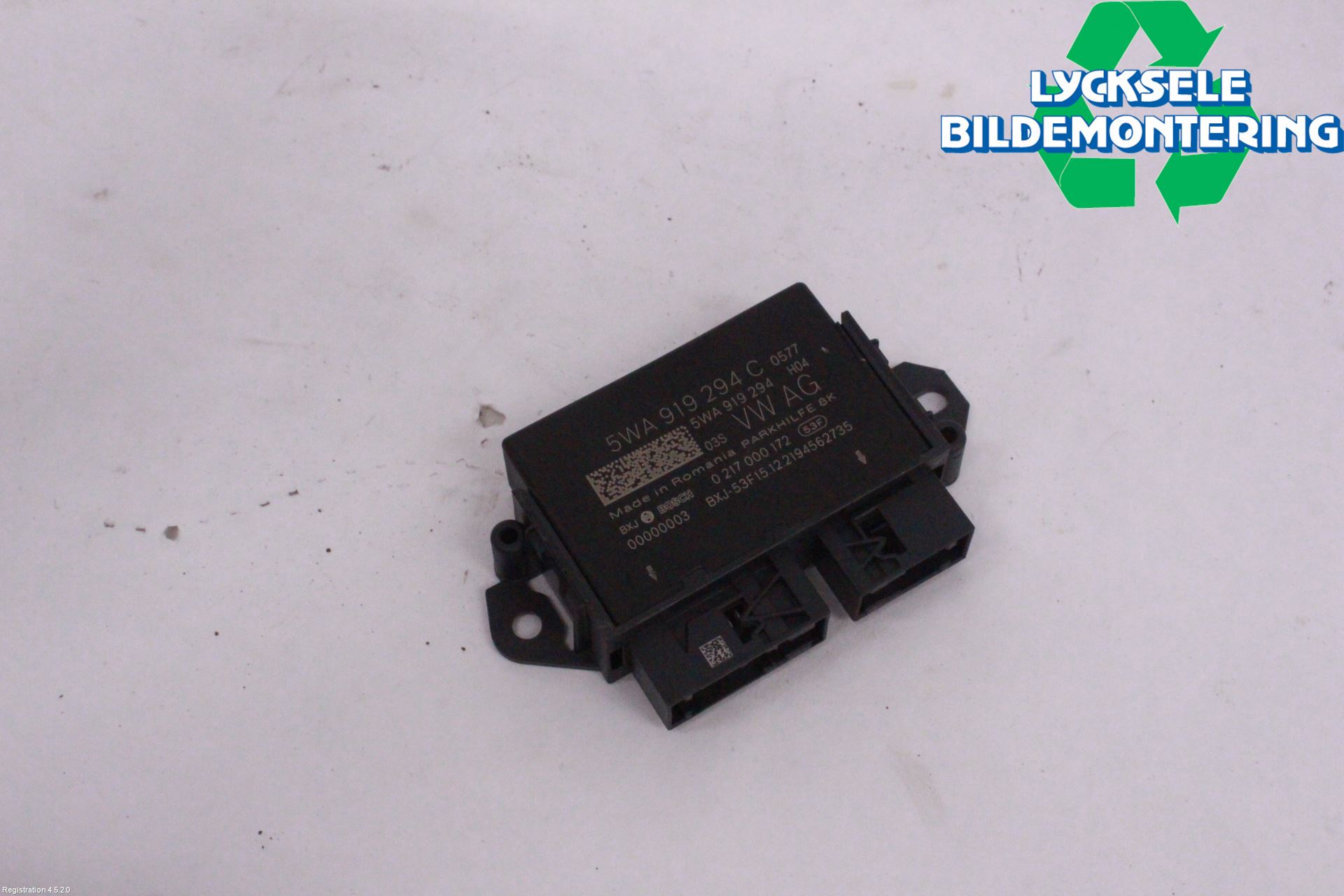 Volkswagen VW GOLF / E-GOLF VIII 20- Styrenhet Parkeringshjälp