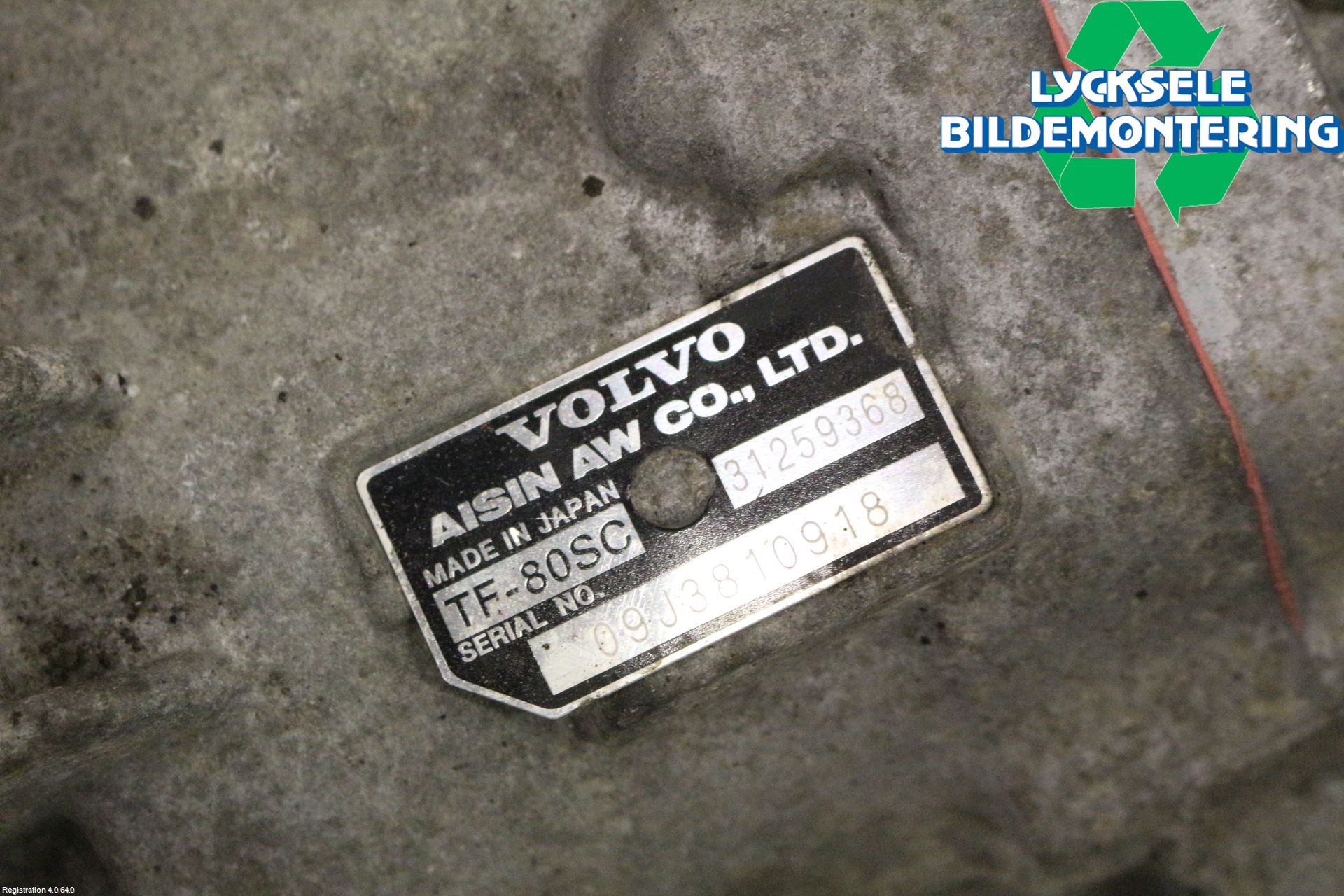Volvo V70 08-13 Växellåda Automat