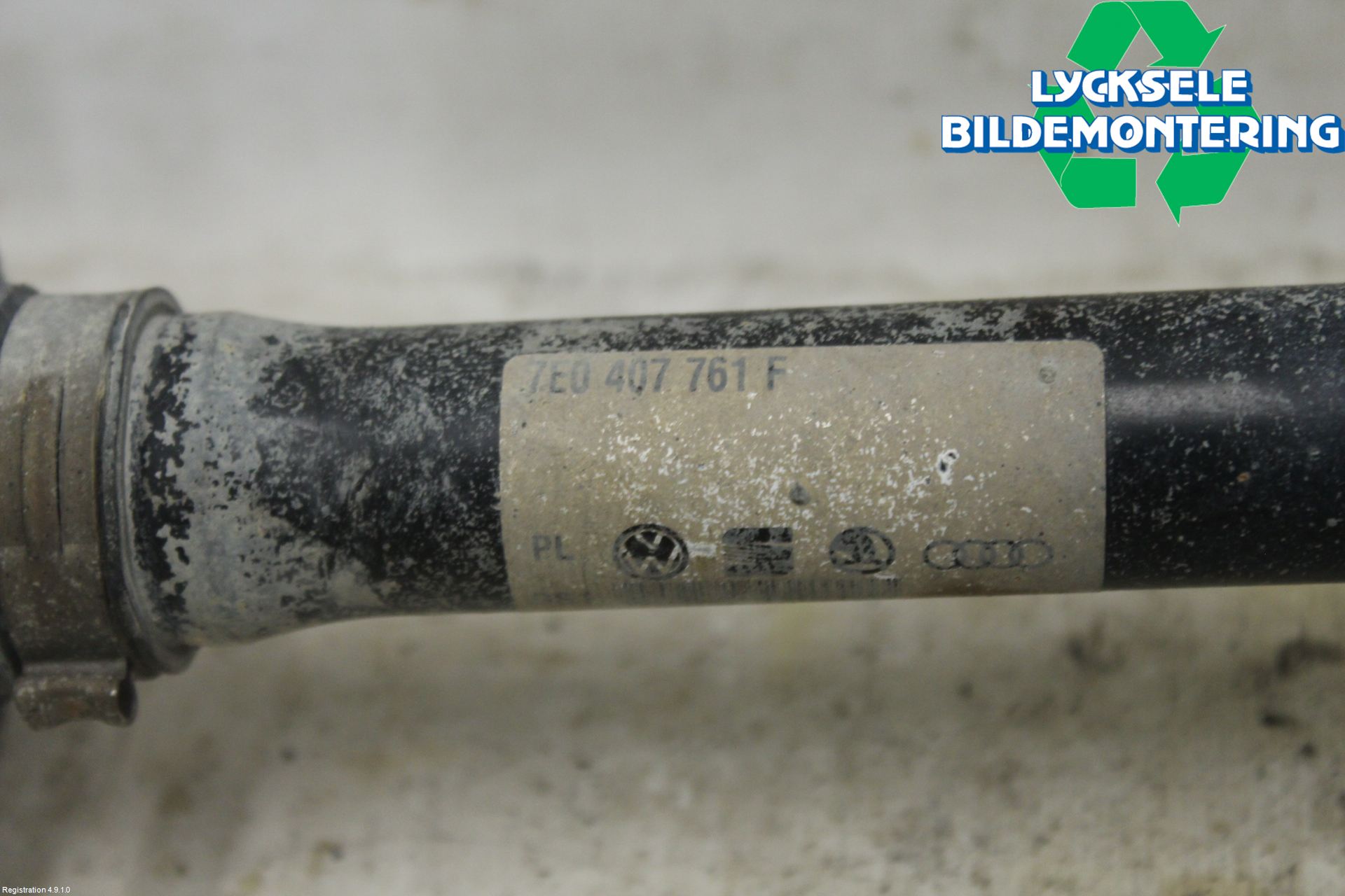Volkswagen VW TRANSP/CARAVELLE (T6) 16-22 Drivaxel Fram Höger