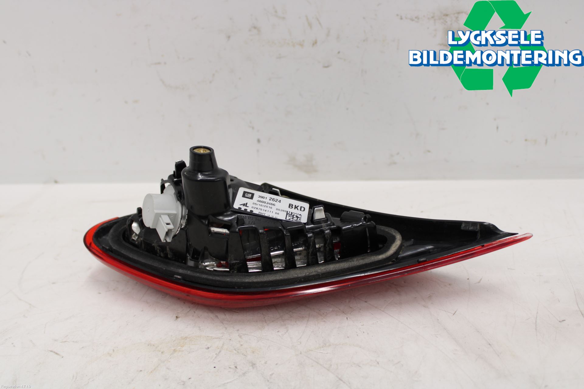 Opel CORSA E 15-19 Bakljus Lucka Hö