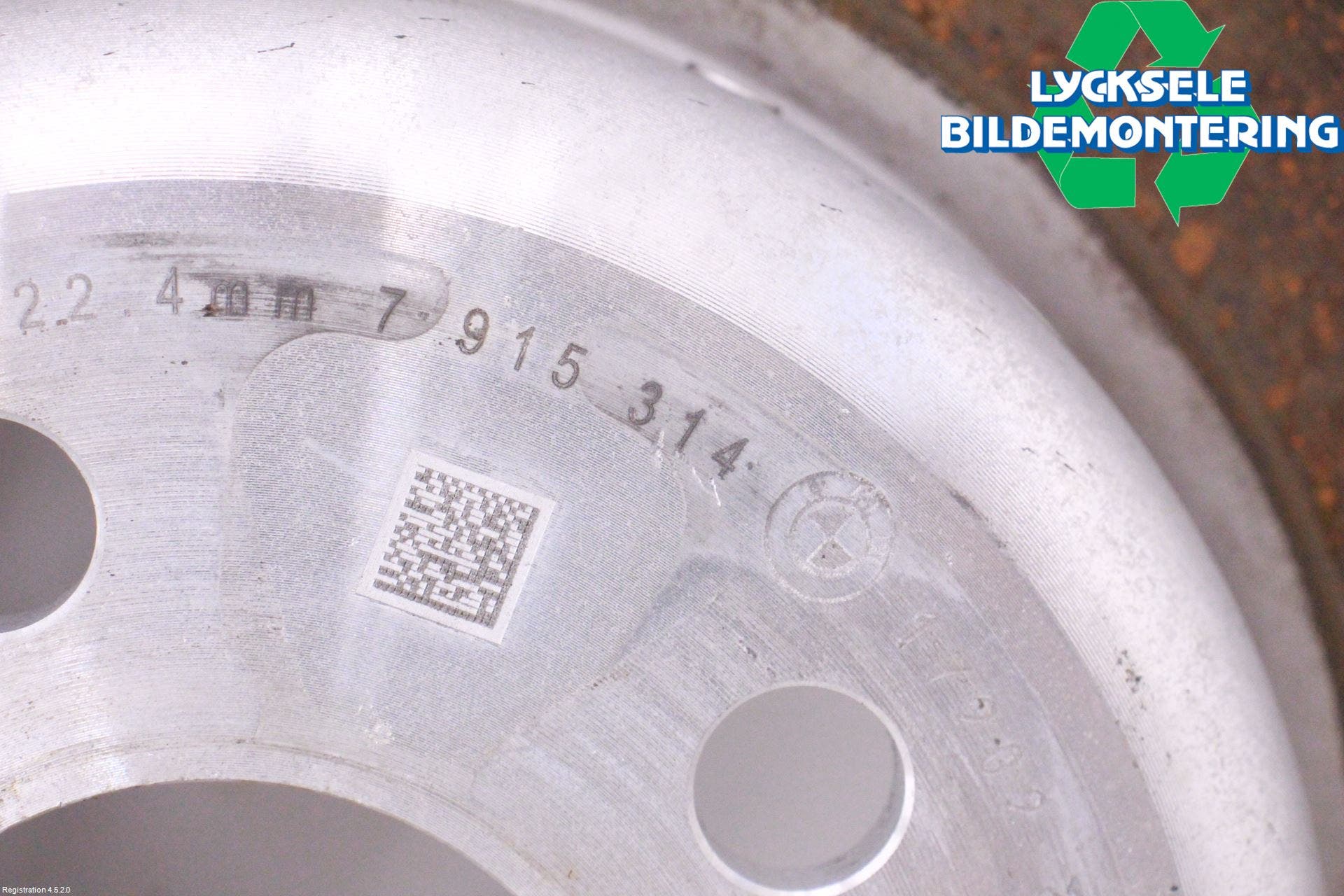 BMW 4/i4 G26 GRAN COUPÉ 21- Bromsskiva Bak