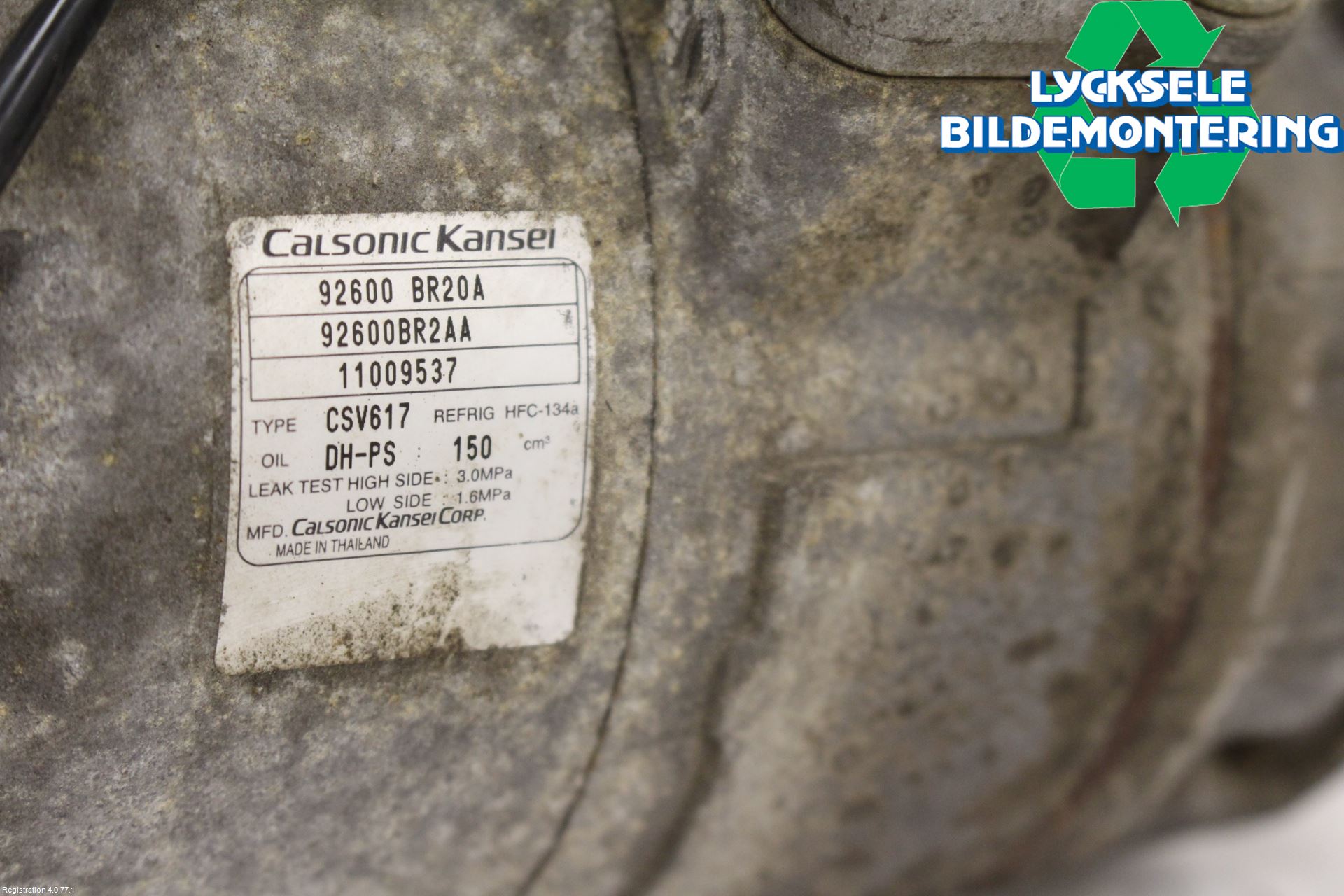 Nissan QASHQAI 10-14 Ac Kompressor