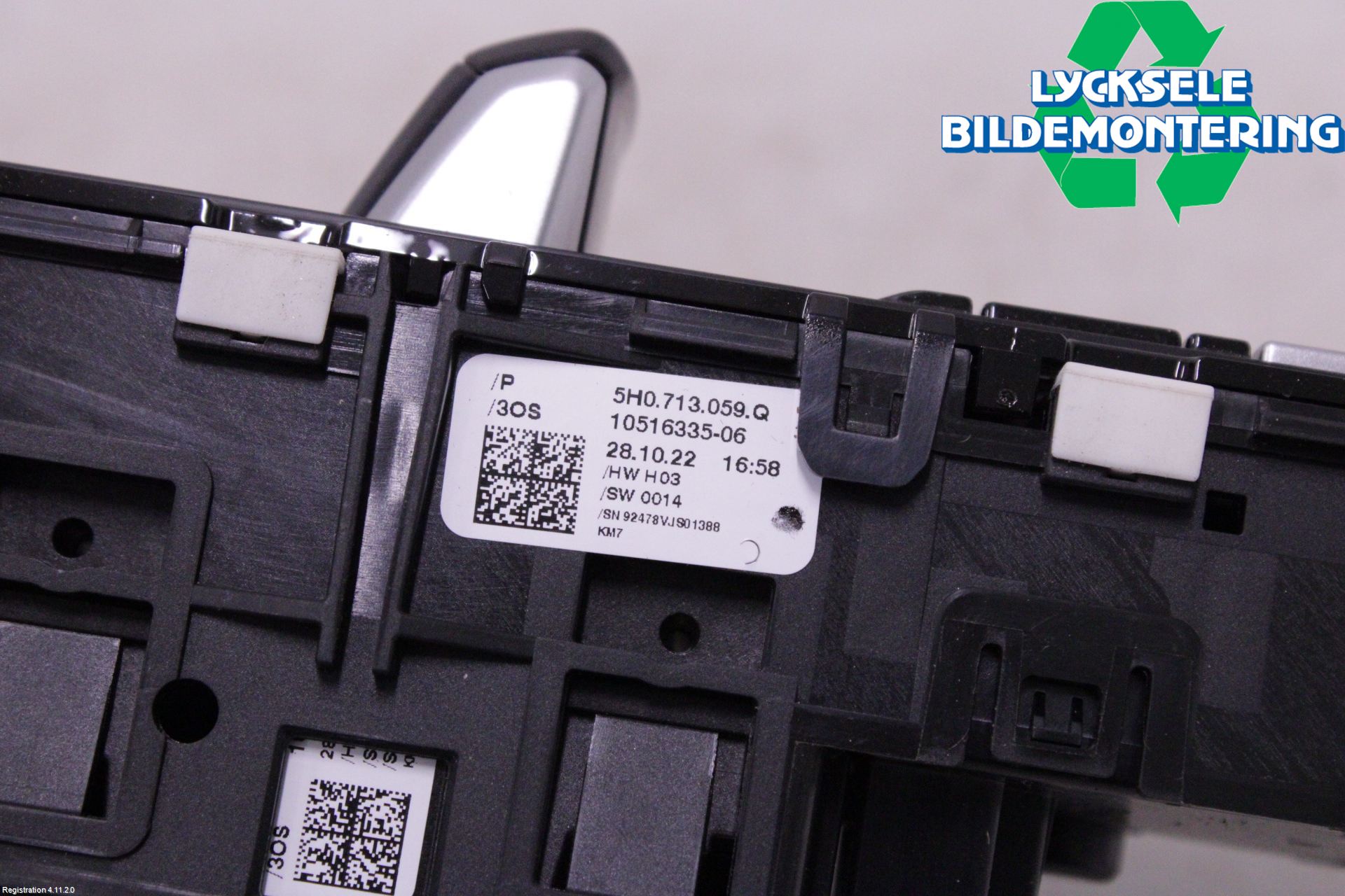 Volkswagen VW GOLF / E-GOLF VIII 20- Växelspak