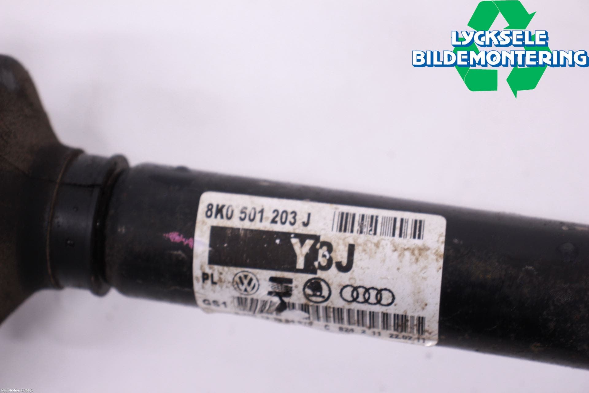 Audi A4/S4 08-11 Drivaxel Bak Höger