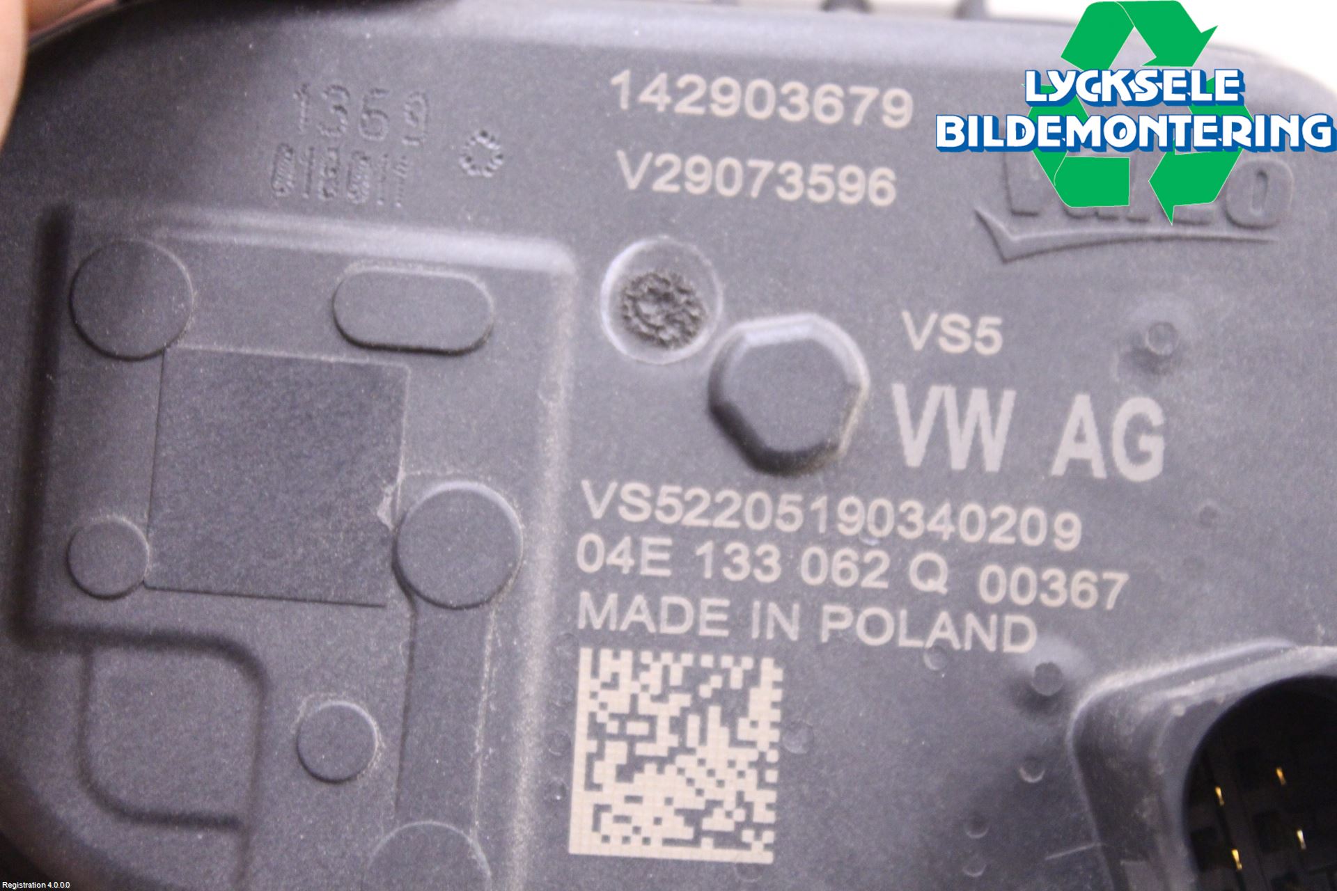 Audi A3/S3 8V 13-20 Injspjällhus