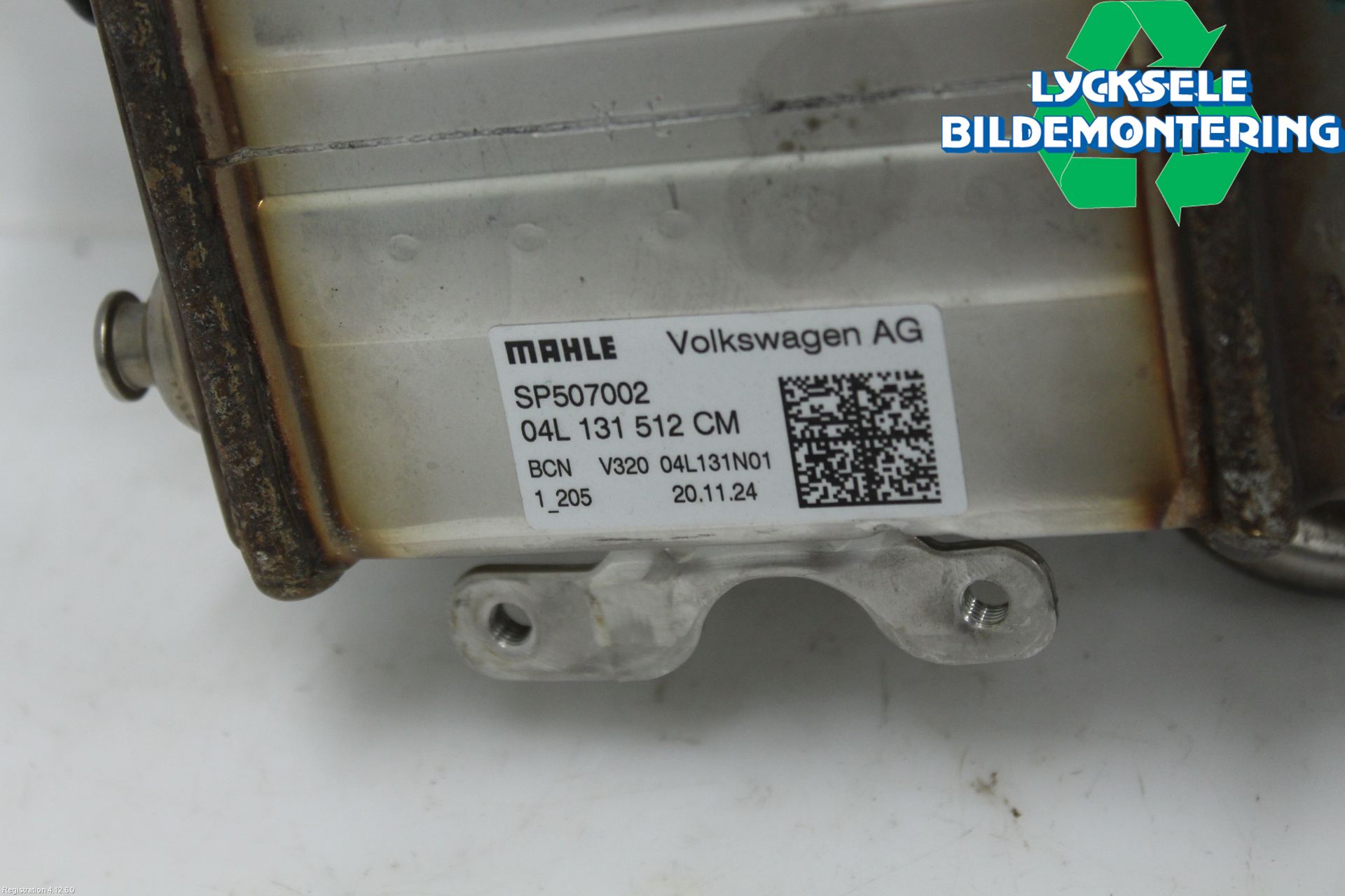 Volkswagen VW CRAFTER II / E-CRAFTER 17- Avgaskylare