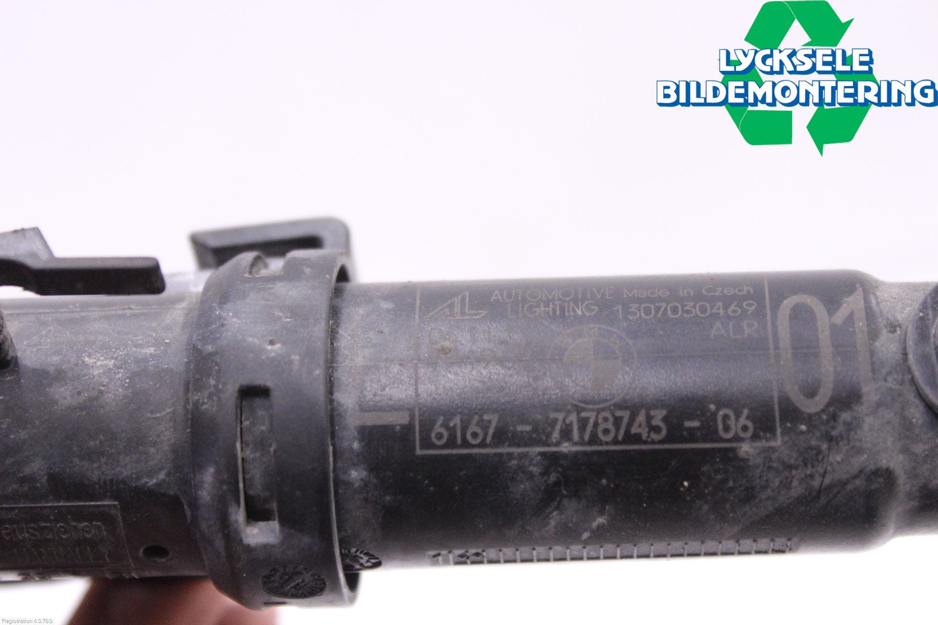 BMW 7 F01/02/03/04 09-15 Spolarmunstycke Strålkastare