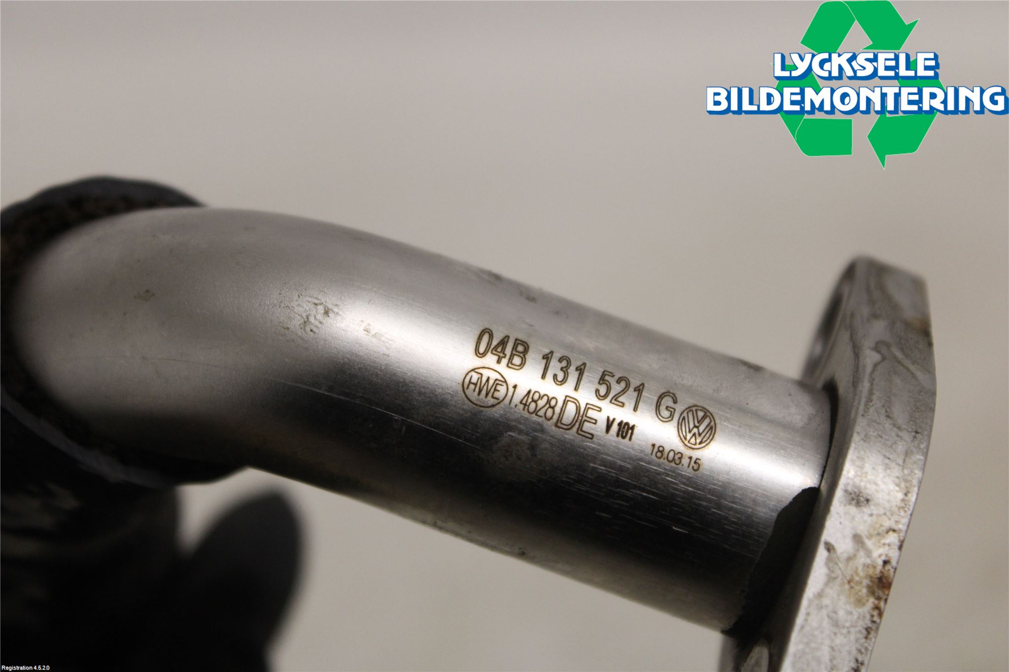 Skoda FABIA 15-21 Egr Rör