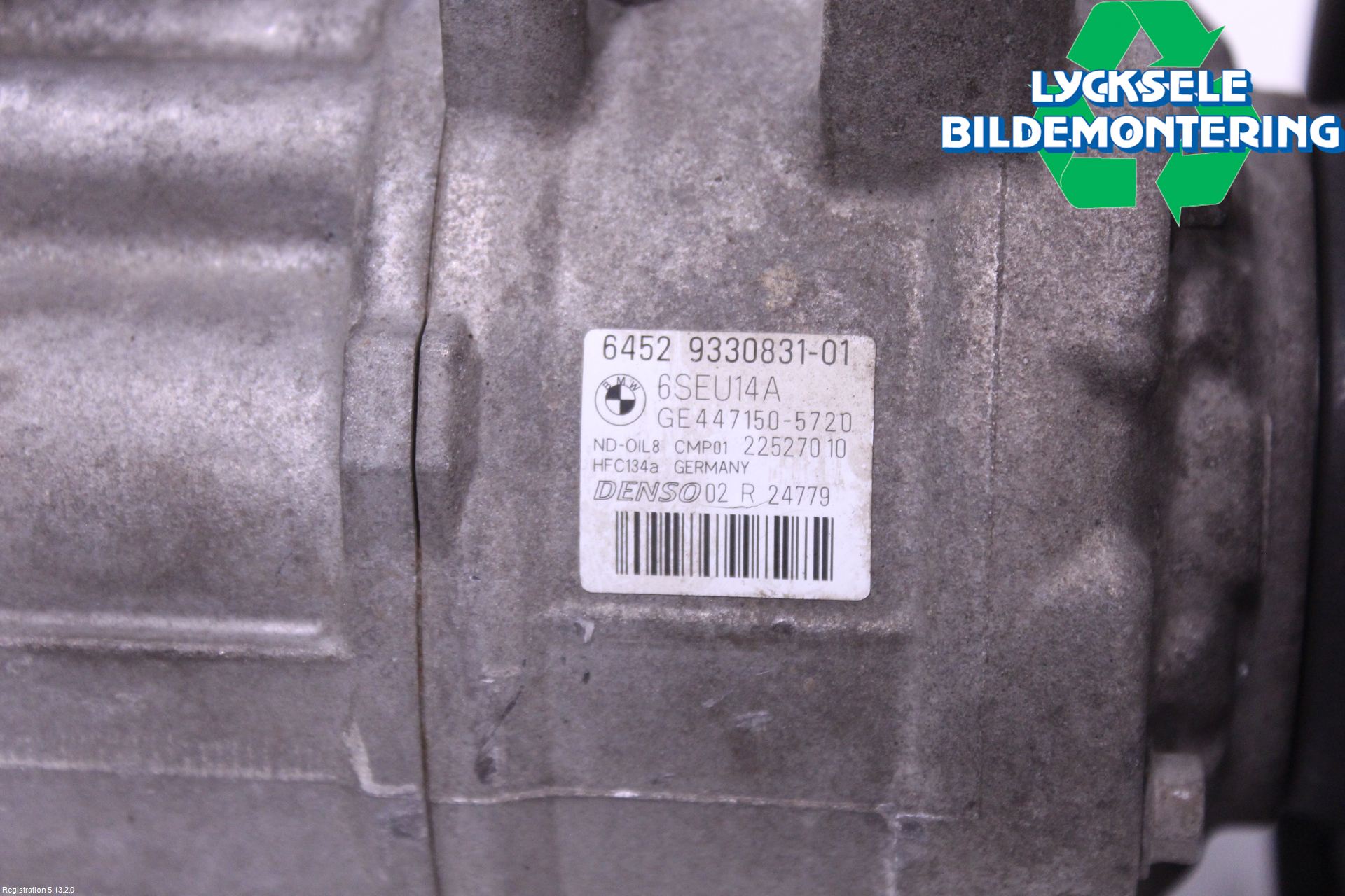 BMW 4 F32/F33/F82/F83 13-20 Ac Kompressor