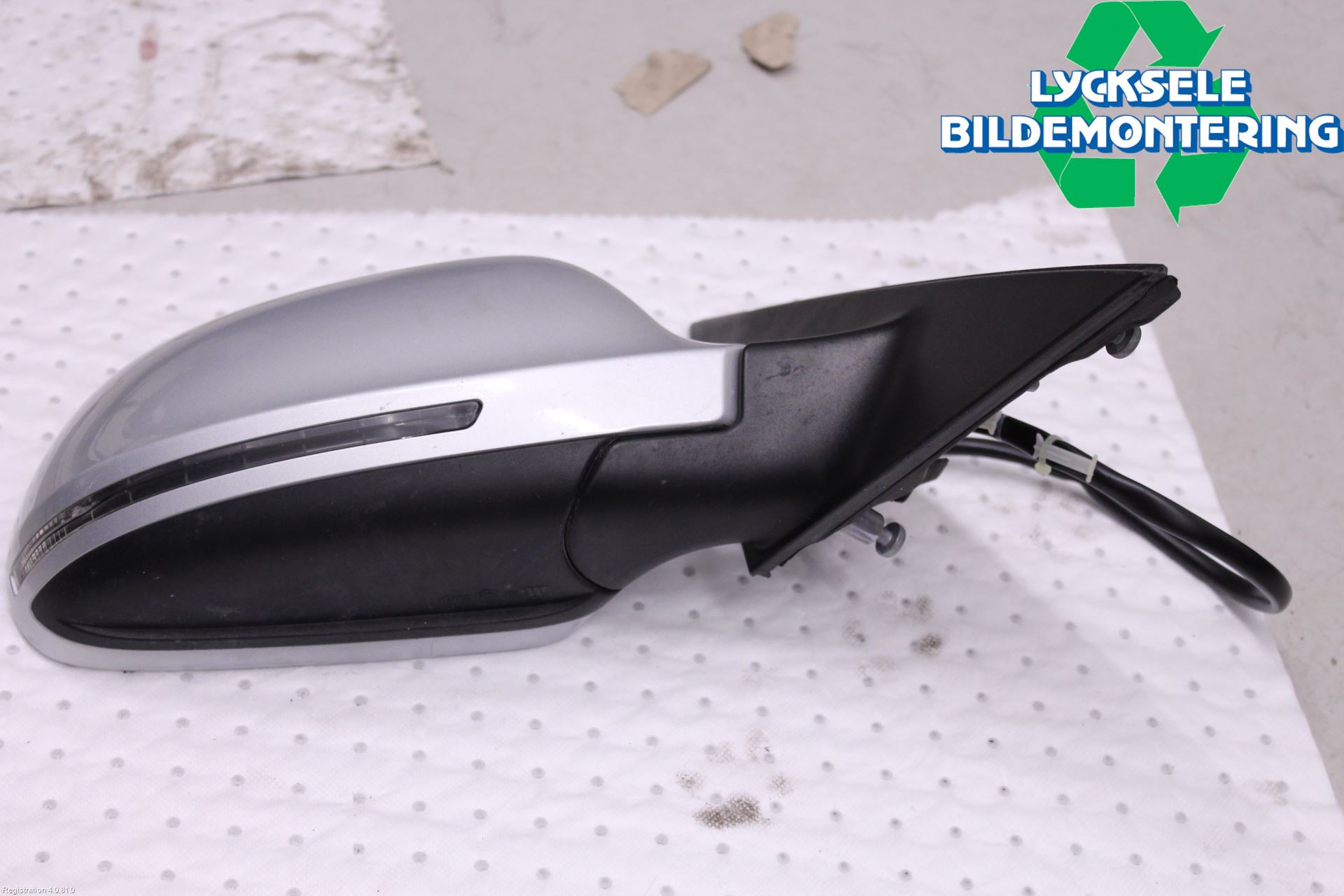 Audi A4/S4 08-11 Spegel Yttre El Hö