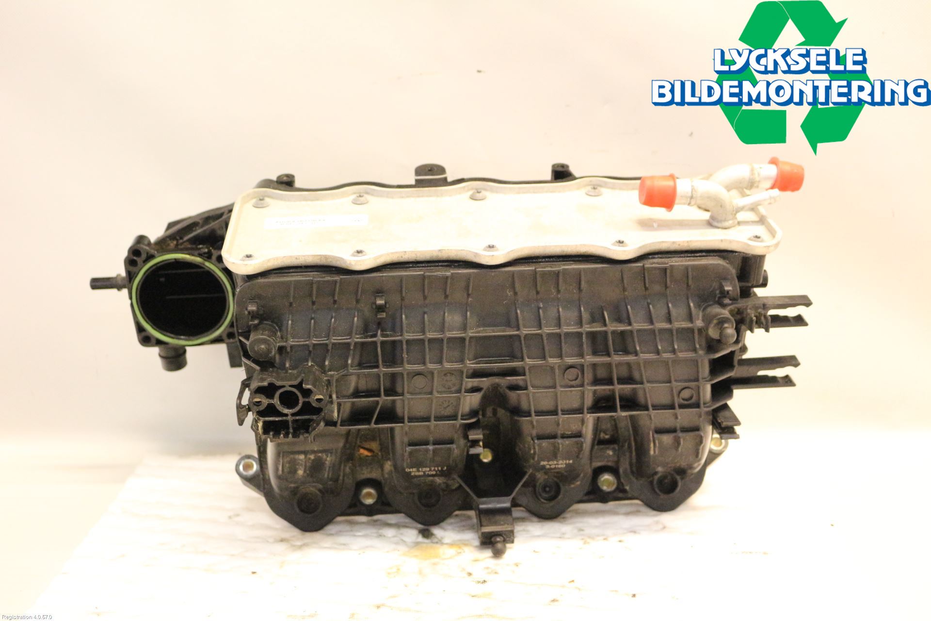 Volkswagen VW GOLF / E-GOLF VII 13-20 Grenrör Insug