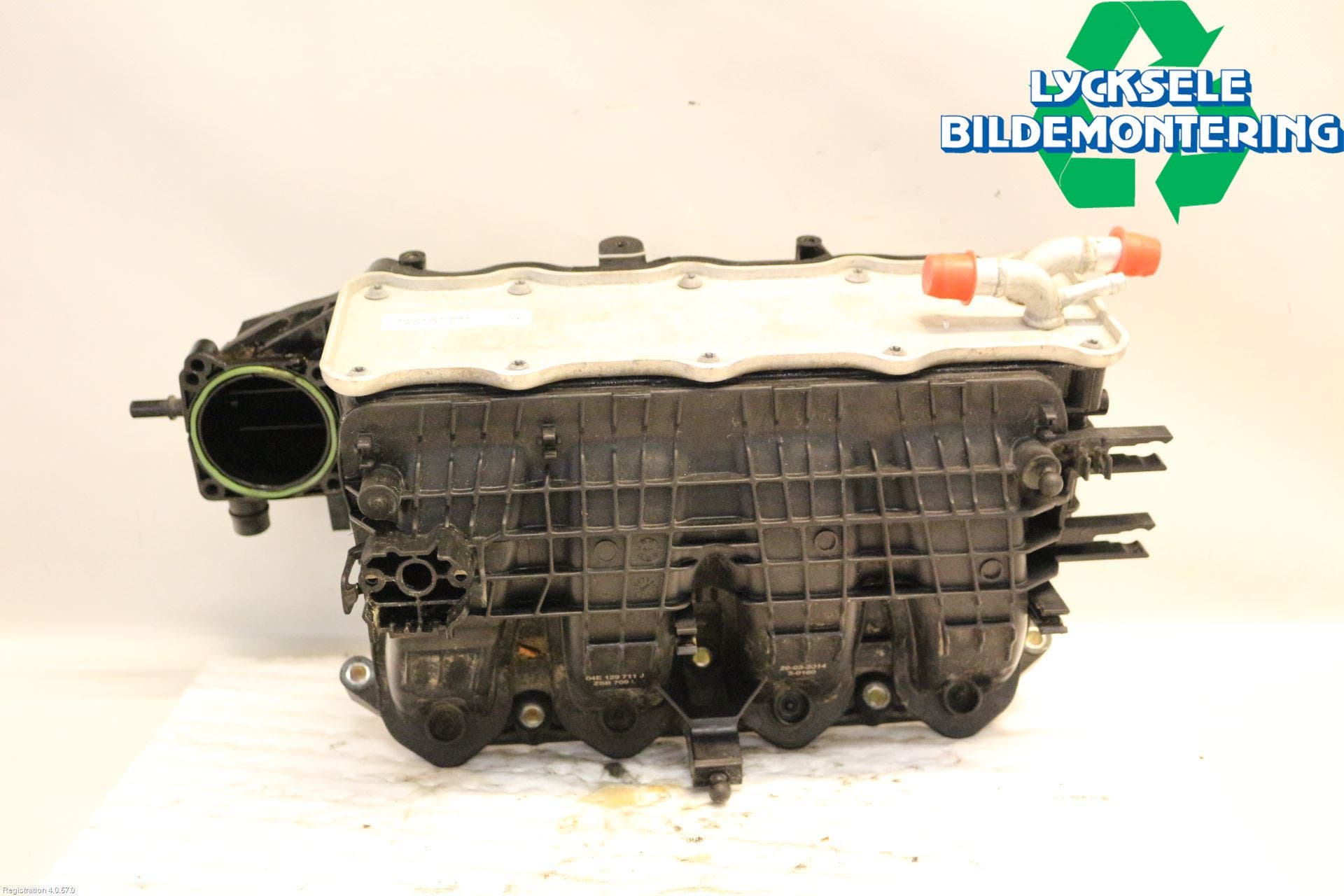 Volkswagen VW GOLF / E-GOLF VII 13-20 Grenrör Insug