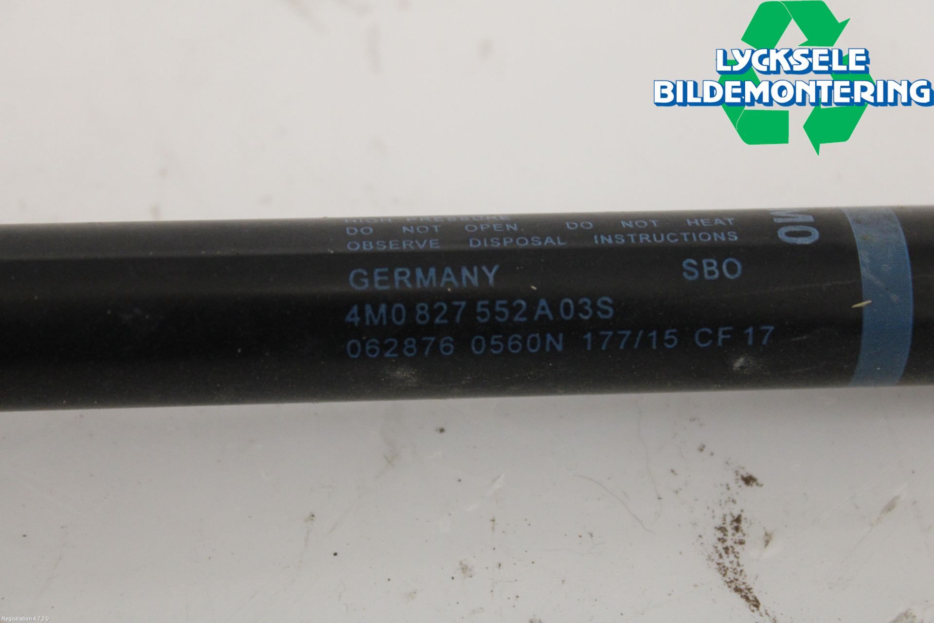 Audi Q7/SQ7 Gasfjäder Baklucka