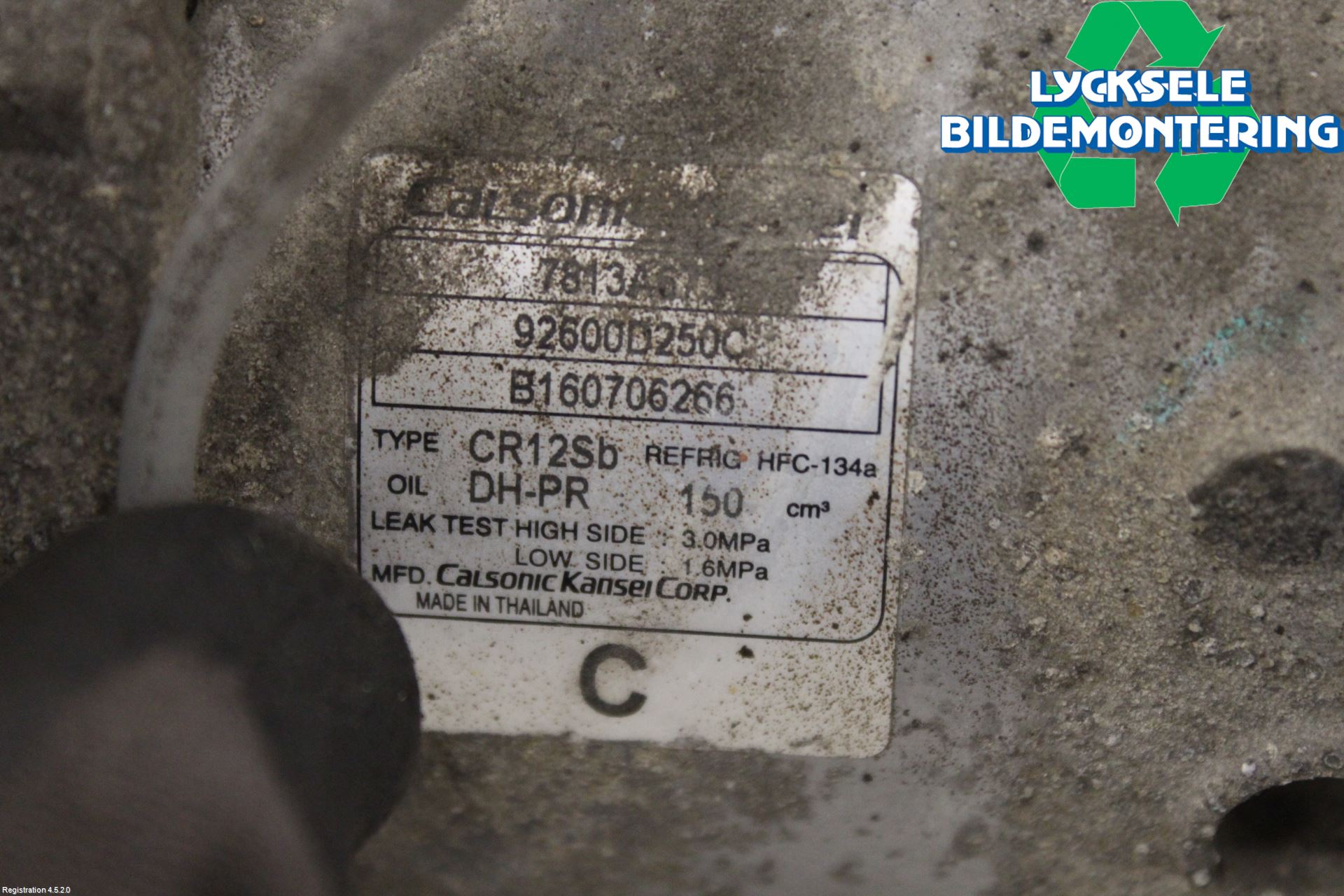 Fiat FULLBACK 16-19 Ac Kompressor