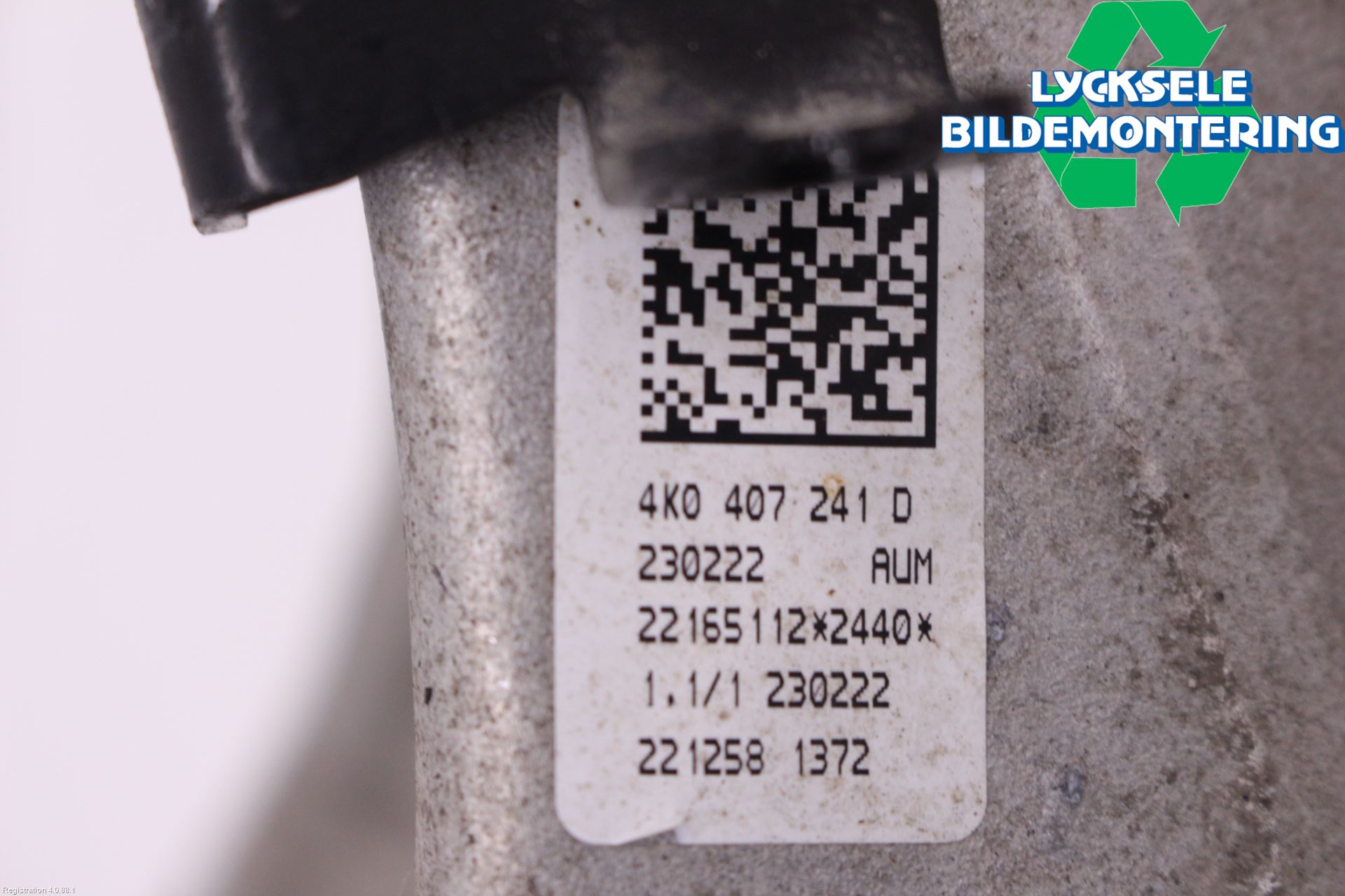 Audi A6 F2/C8 19- Styrspindel Lagerhus Vä