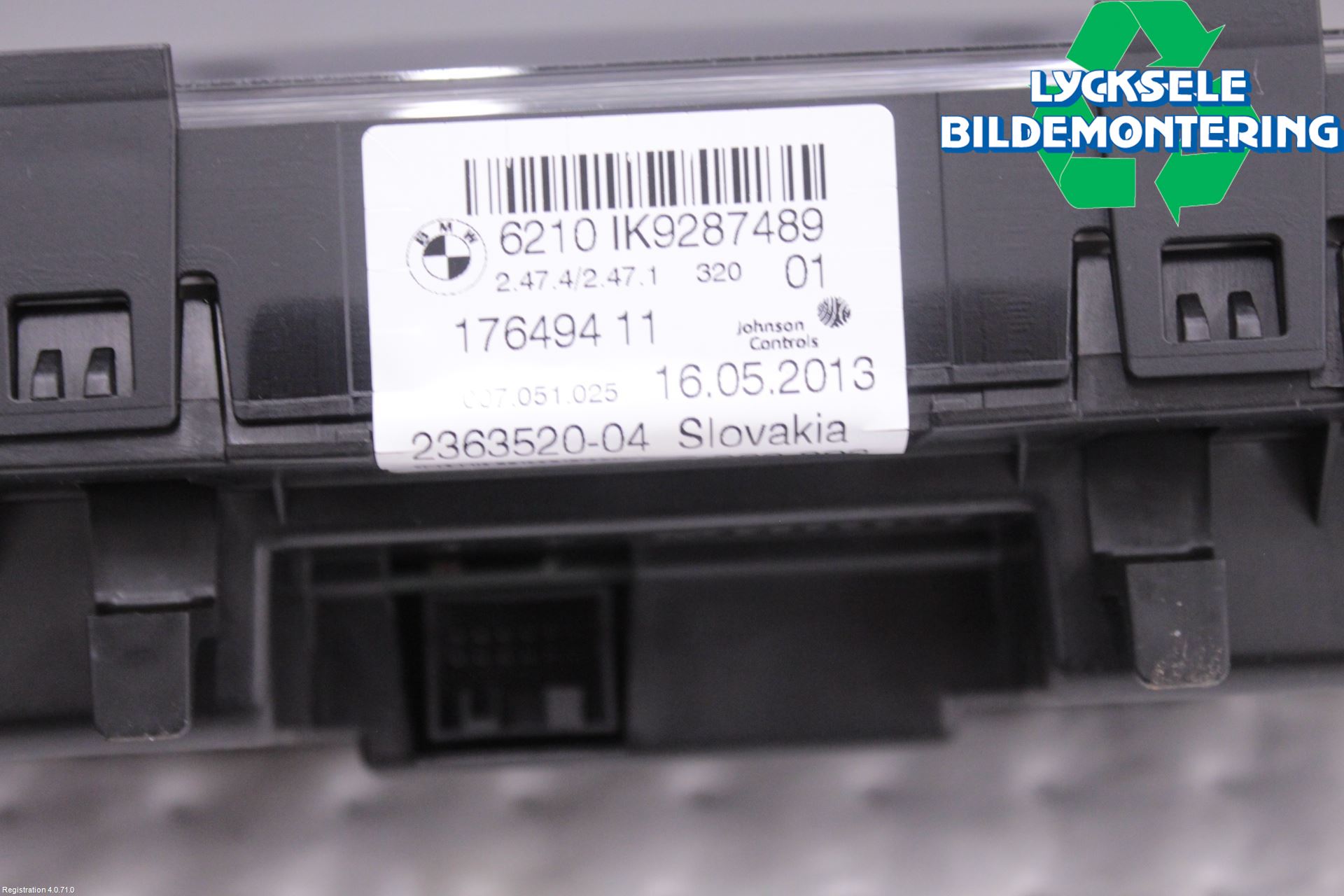 BMW 3 F30/F31/F80 12-19 Instrument Komb