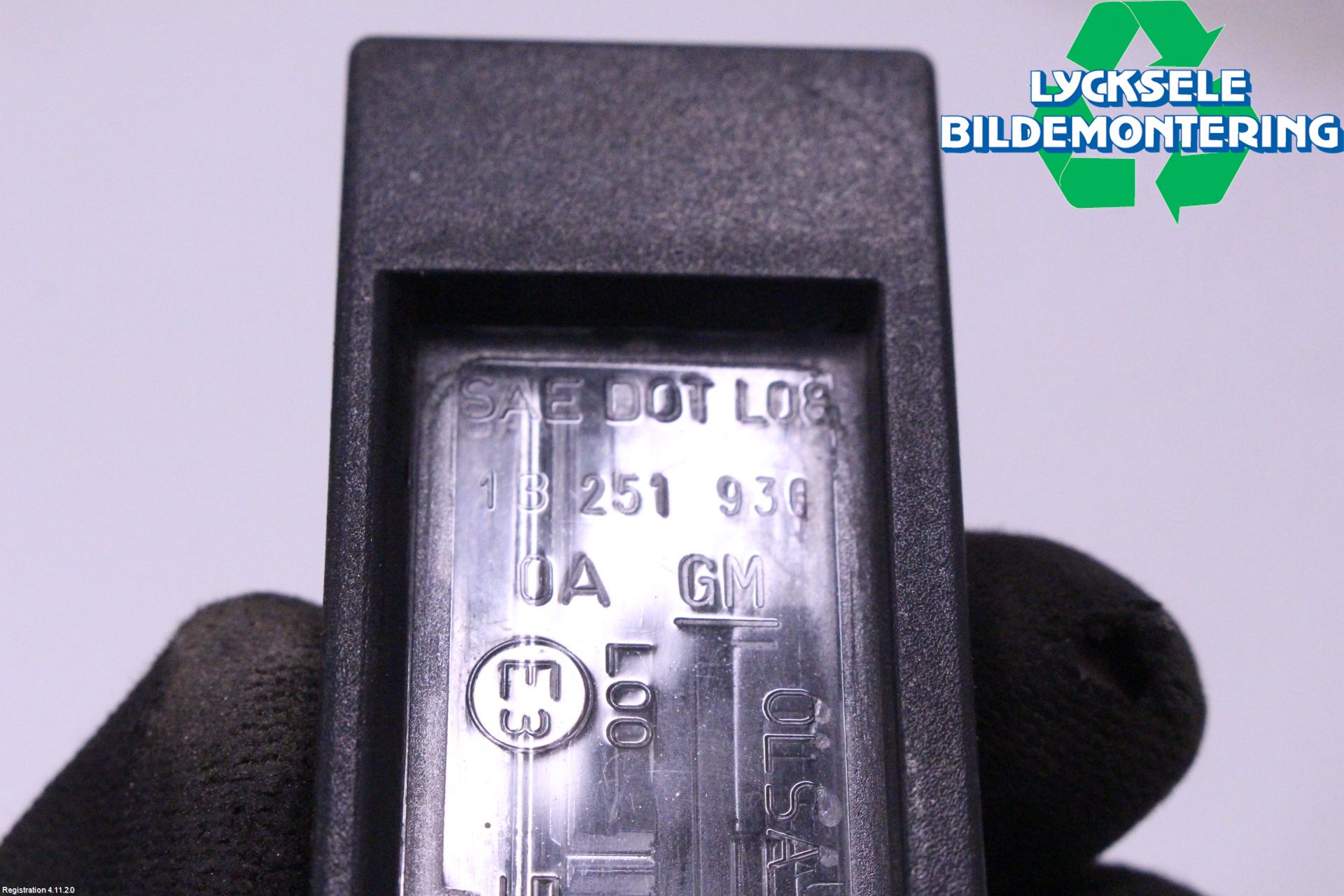 Opel CORSA E 15-19 Skylt Belysning