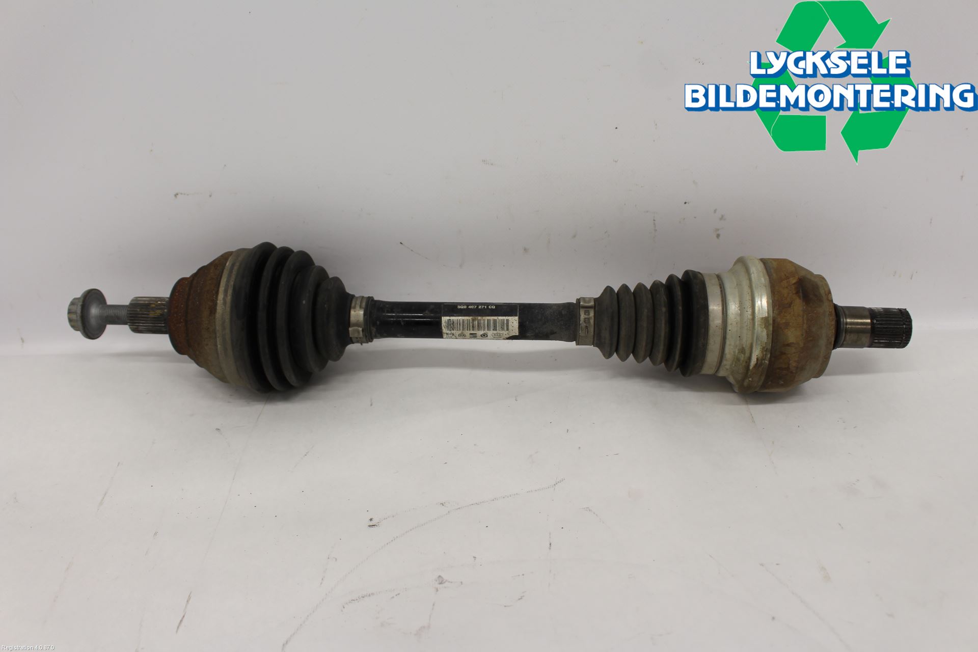 Volkswagen VW GOLF / E-GOLF VIII 20- Drivaxel Fram Vänster