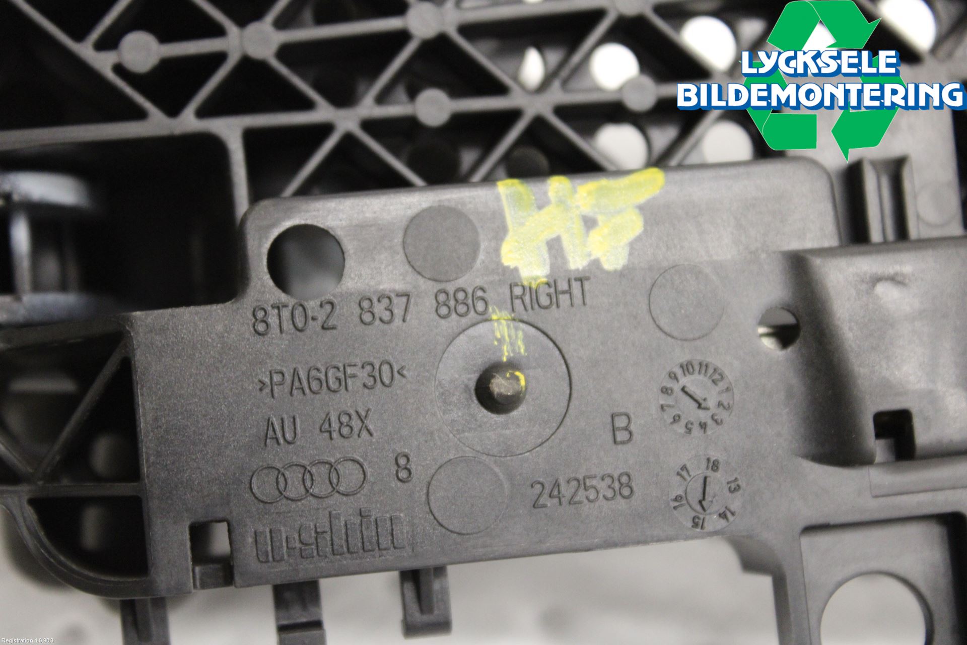 Audi A4 12-15 Dörrhandtag Yttre Hö