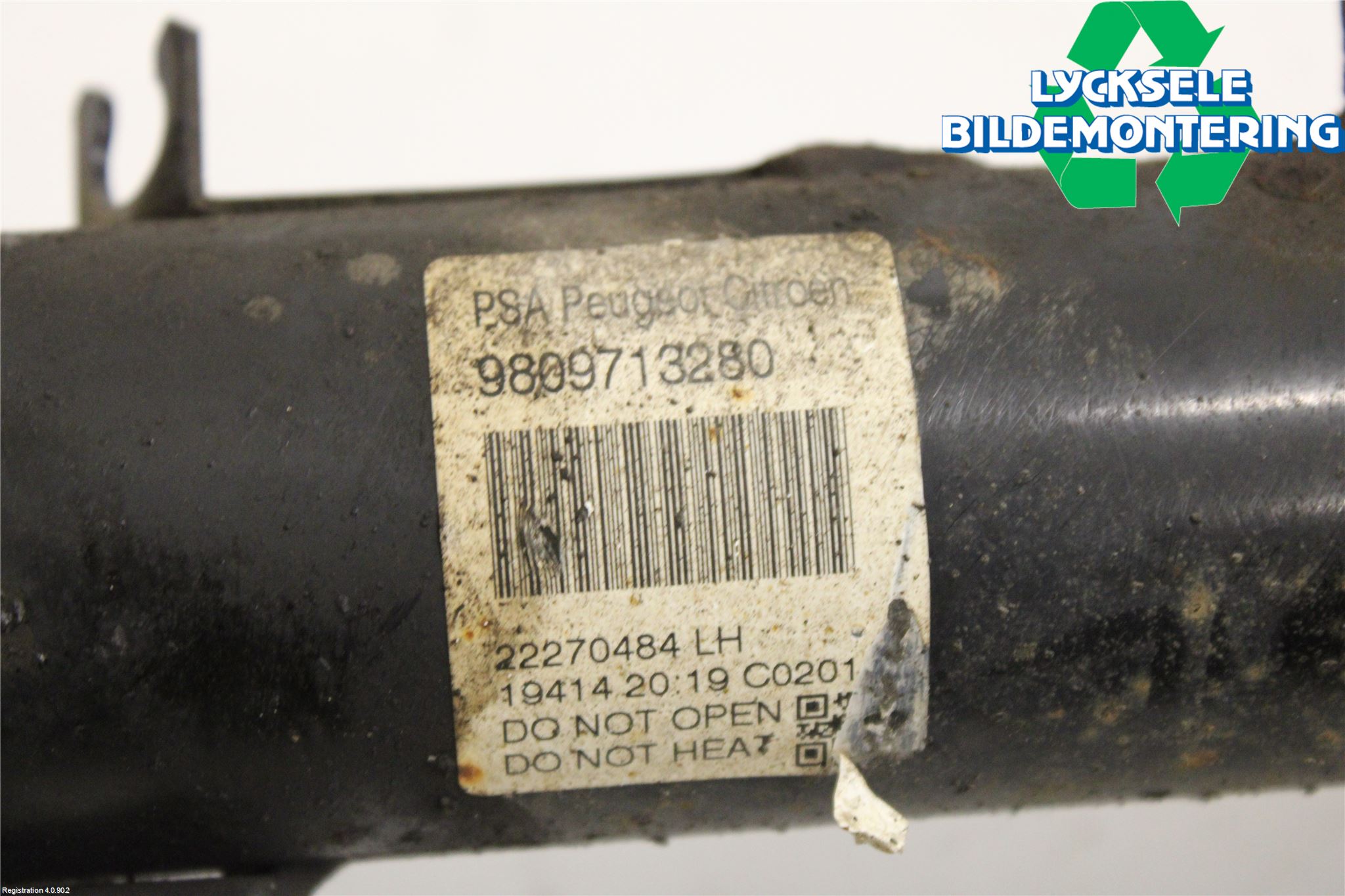 Citroen C4 CACTUS 14-20 Fjäderben Fram Vänster