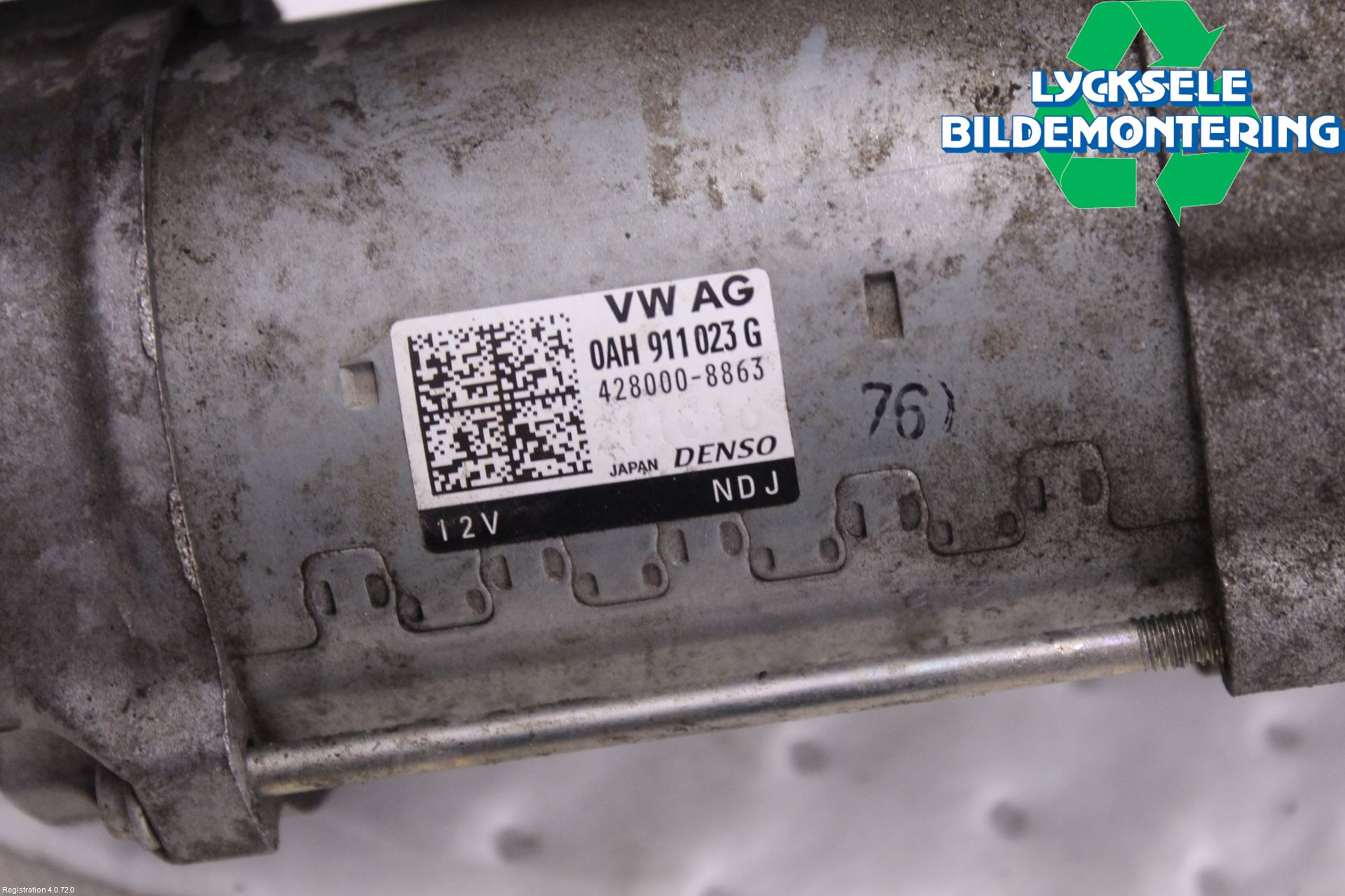 Volkswagen VW GOLF / E-GOLF VII 13-20 Startmotor