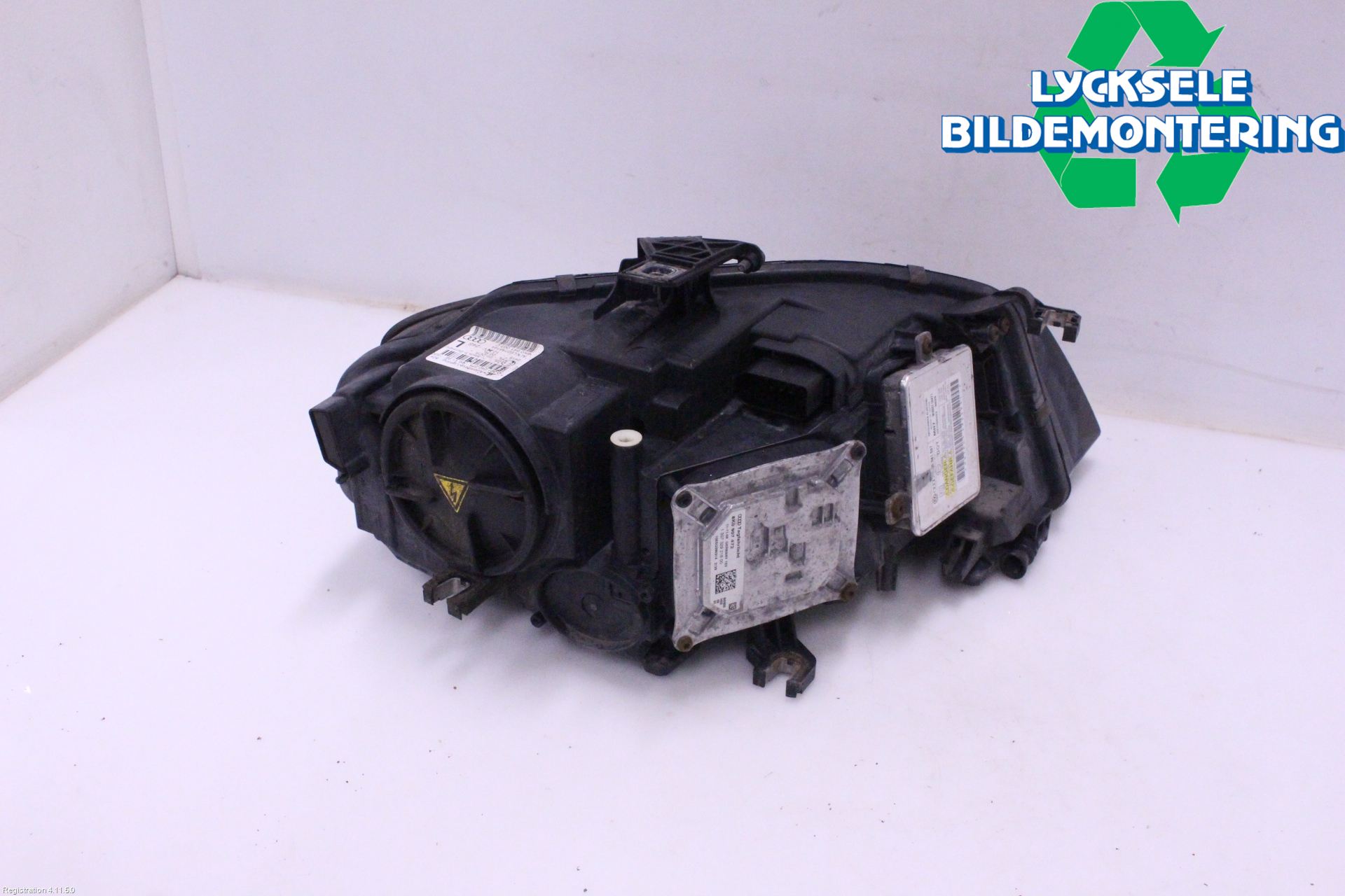 Audi A4/S4 08-11 Strålkastare Vänster