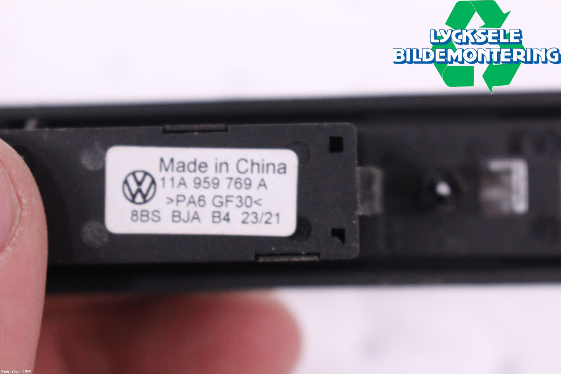 Volkswagen VW ID.4 21- Strömställare Stolminne