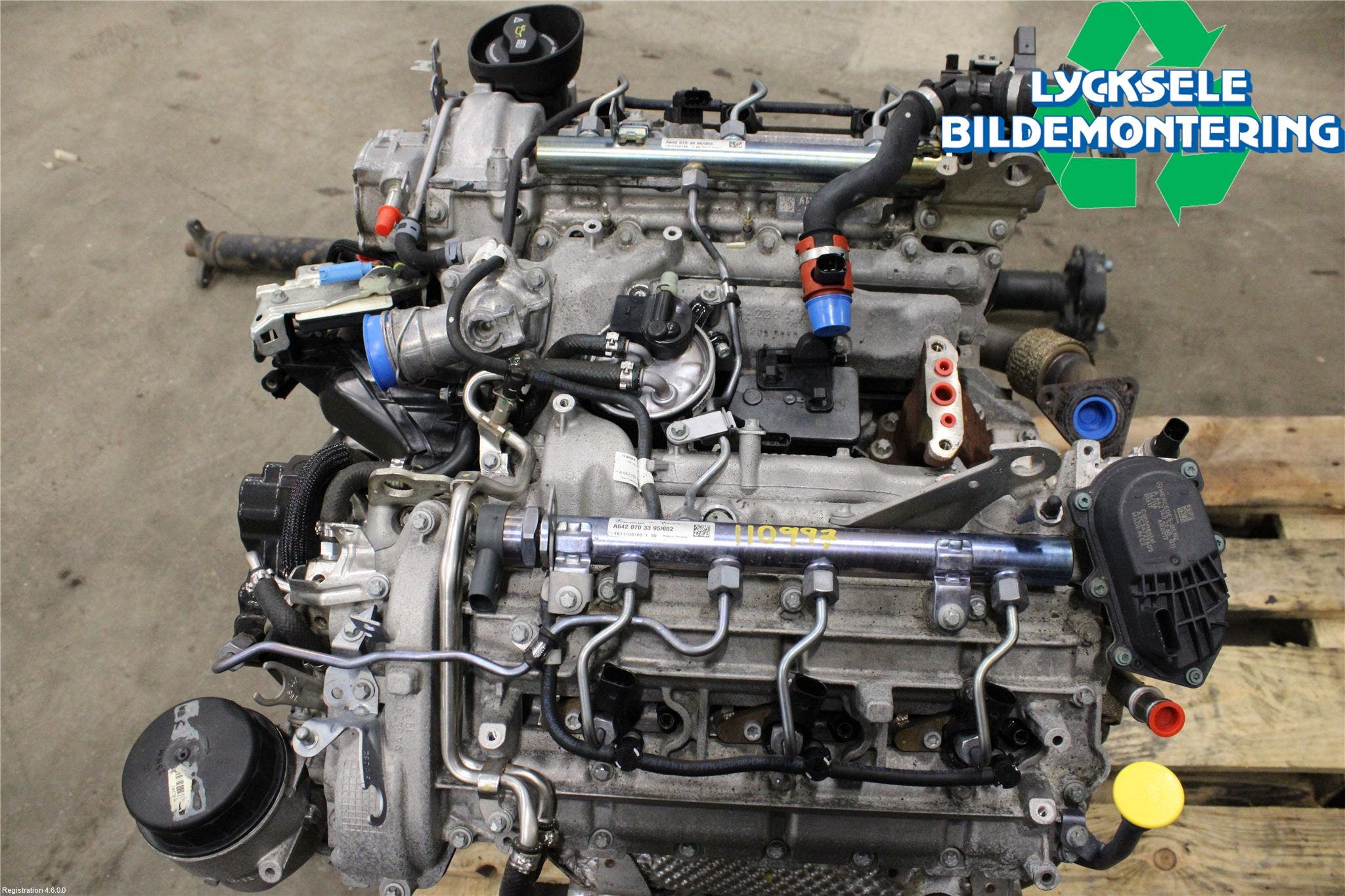 Mercedes-Benz MB CLS (C218/X218) 11-17 Motor Diesel