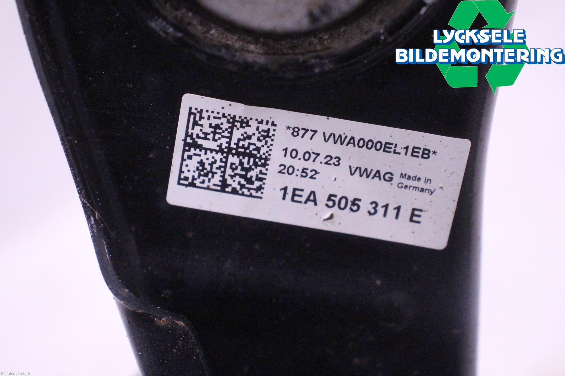 Volkswagen VW ID.4 21- Bärarm Bak Vä-Hö