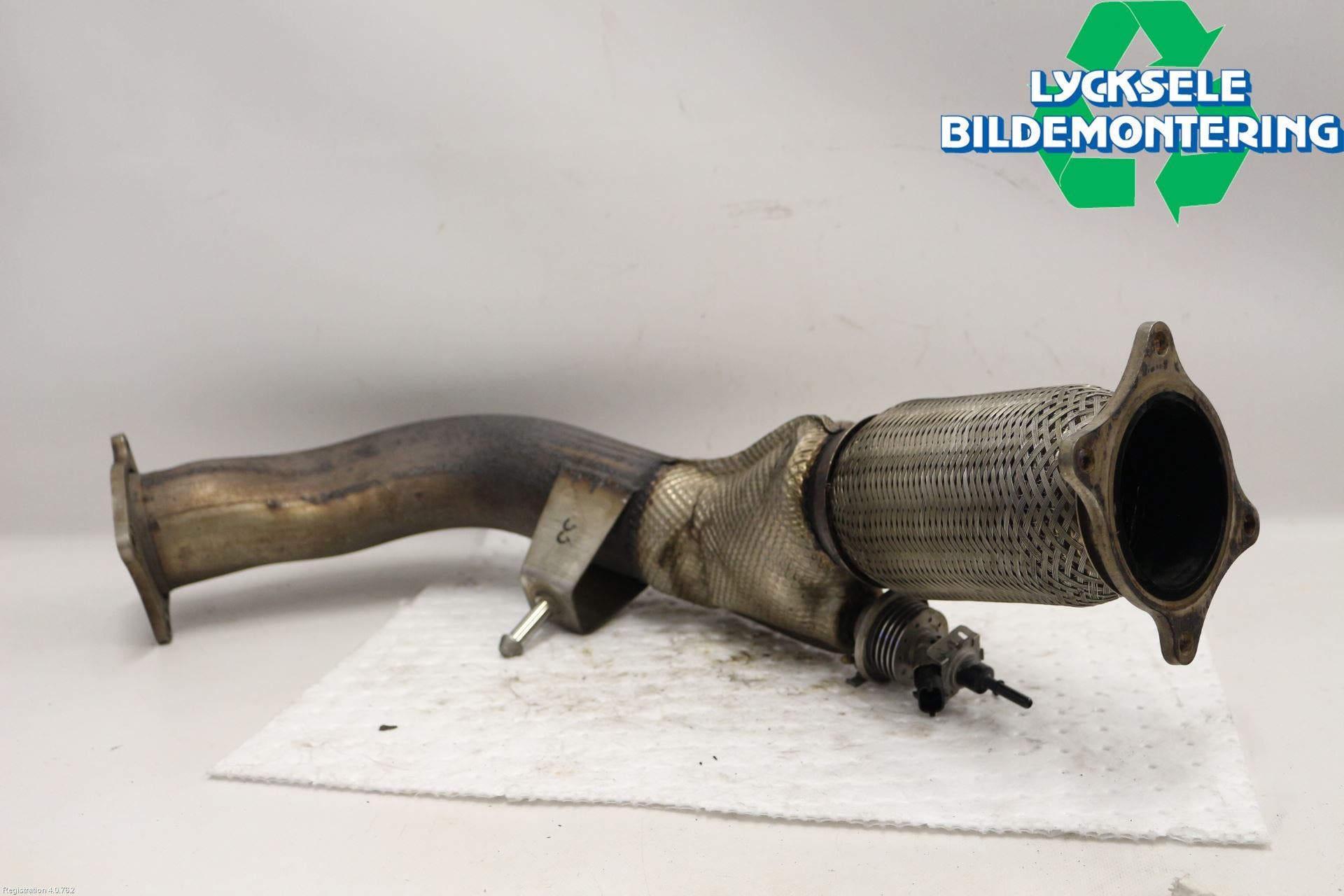 Audi A6/S6 4G 11-18 Avgas Främre Rör