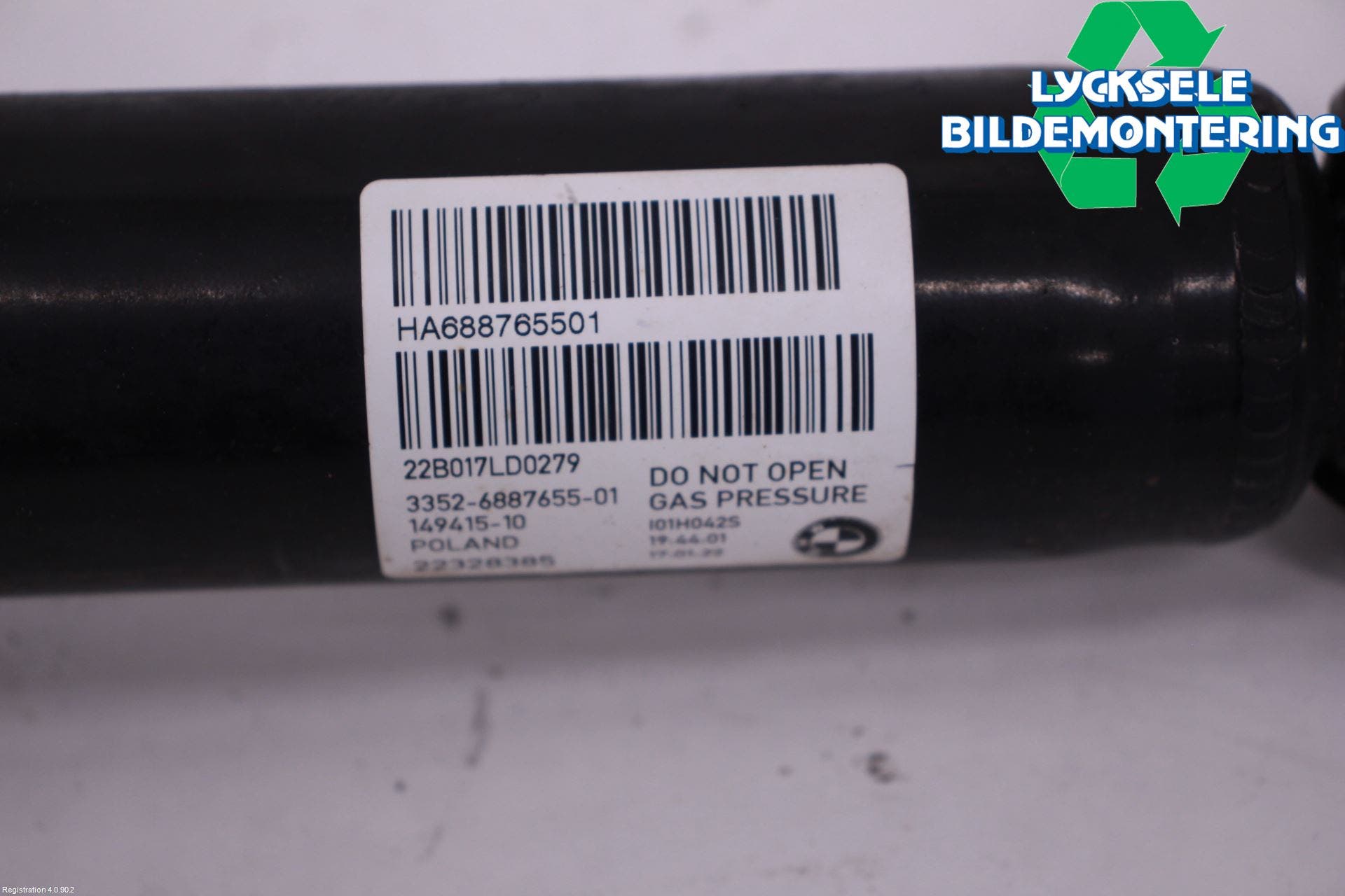 BMW i3 I01 13-22 Fjäderben Bak Vä-Hö