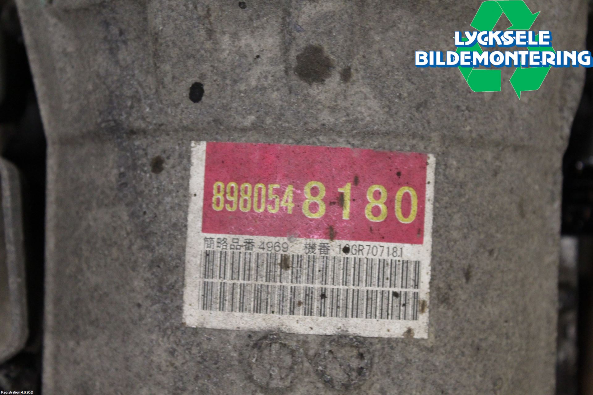 Isuzu D-MAX Växellåda Automat