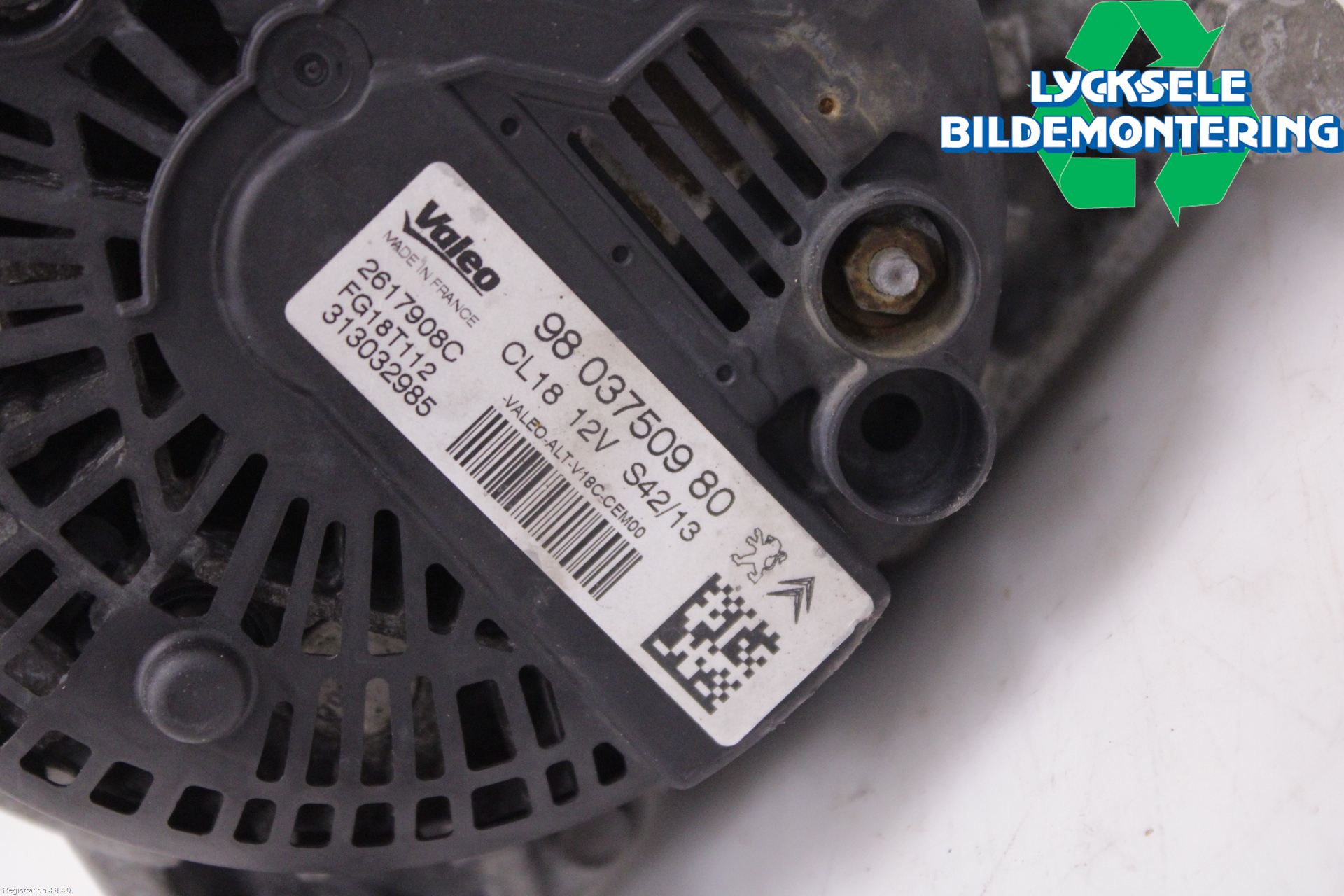 Citroen C5 08-17 Generator