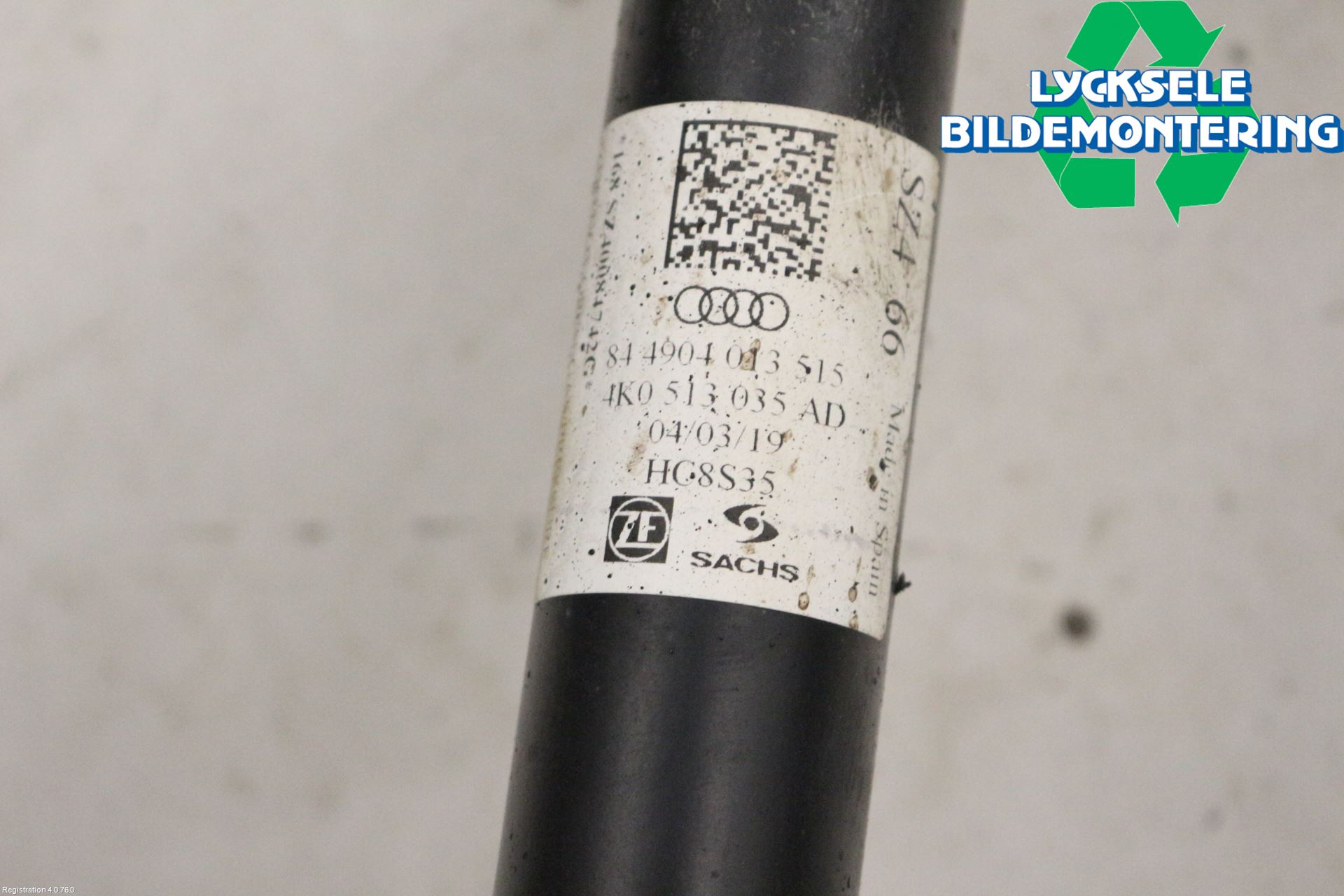 Audi A6 F2/C8 19- Stötdämpare Bak