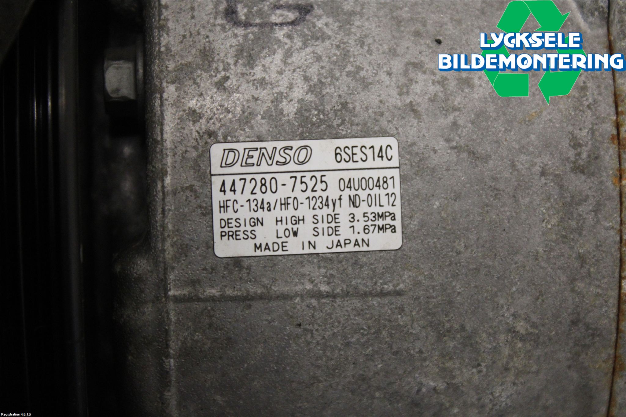 Toyota RAV4 13-18 Ac Kompressor