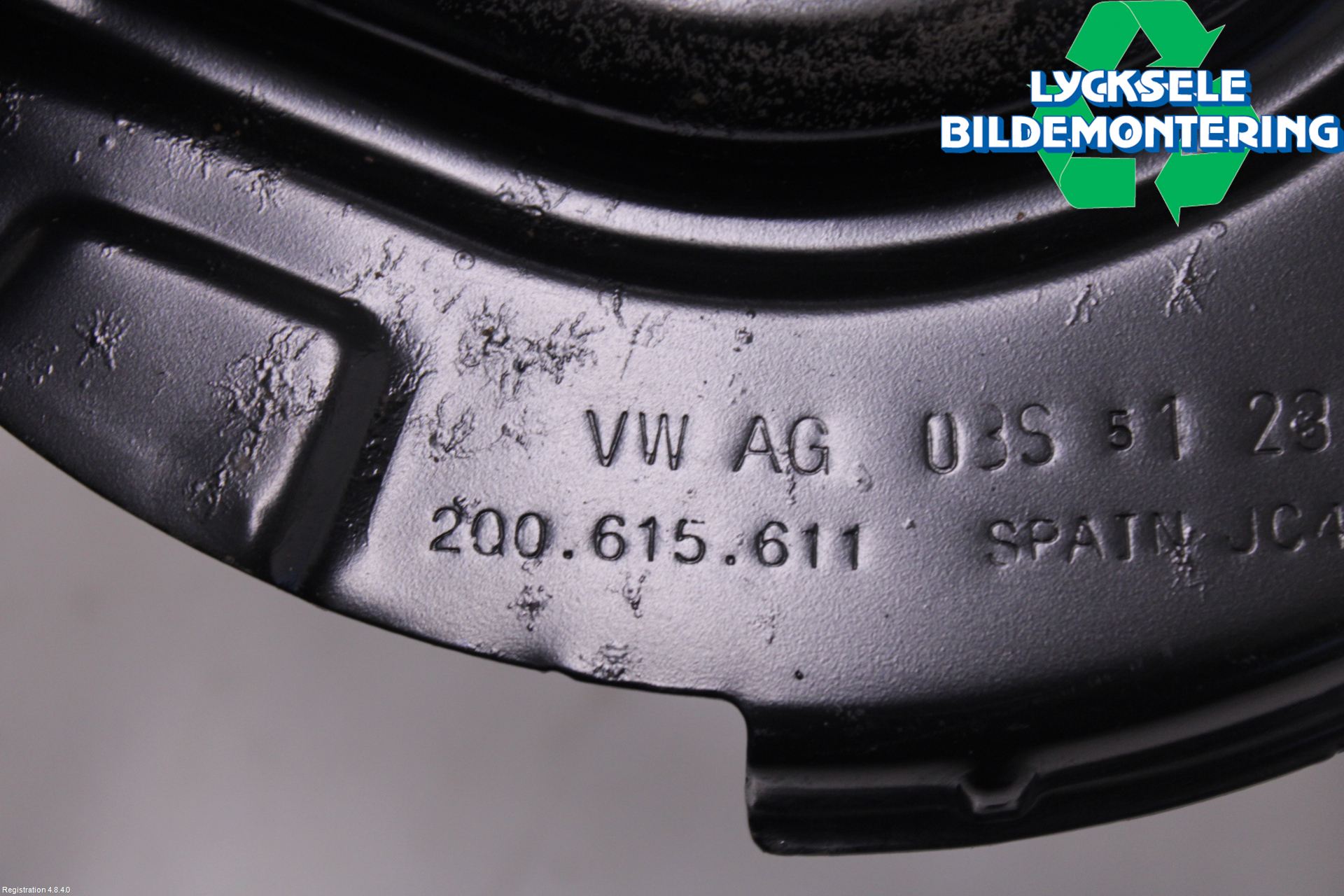 Volkswagen VW TAIGO 22- Bromssköld Bak