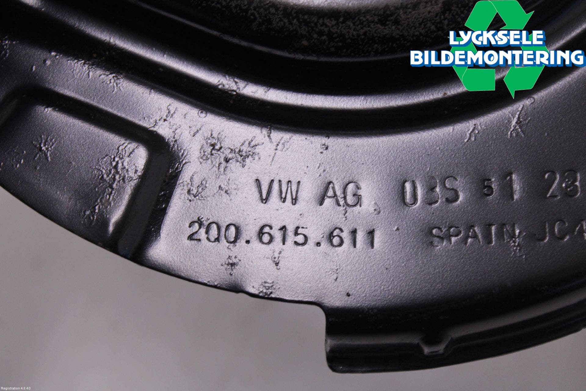 Volkswagen VW TAIGO 22- Bromssköld Bak